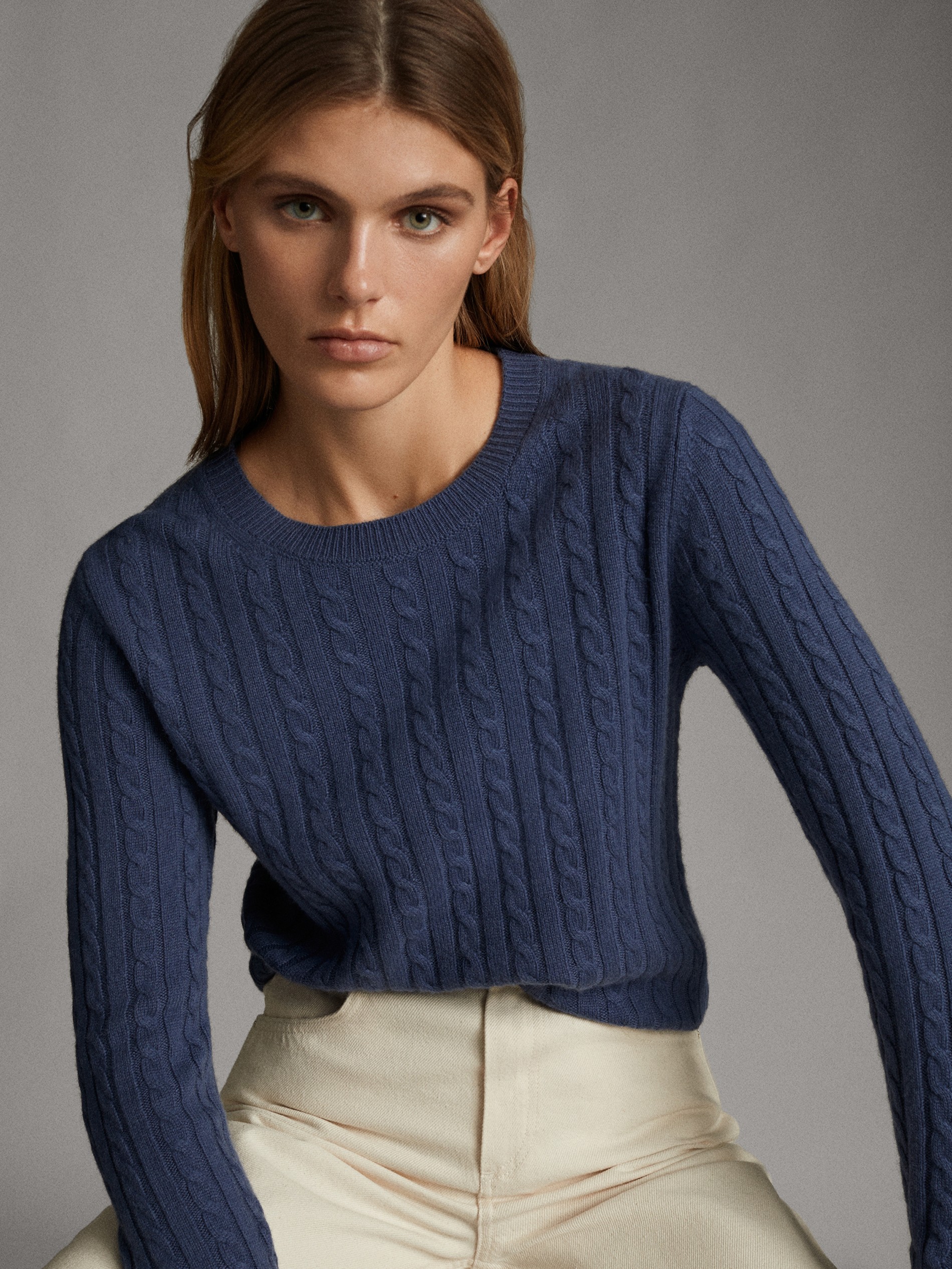 massimo dutti blue leather jacket