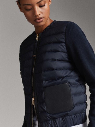 massimo dutti navy jacket