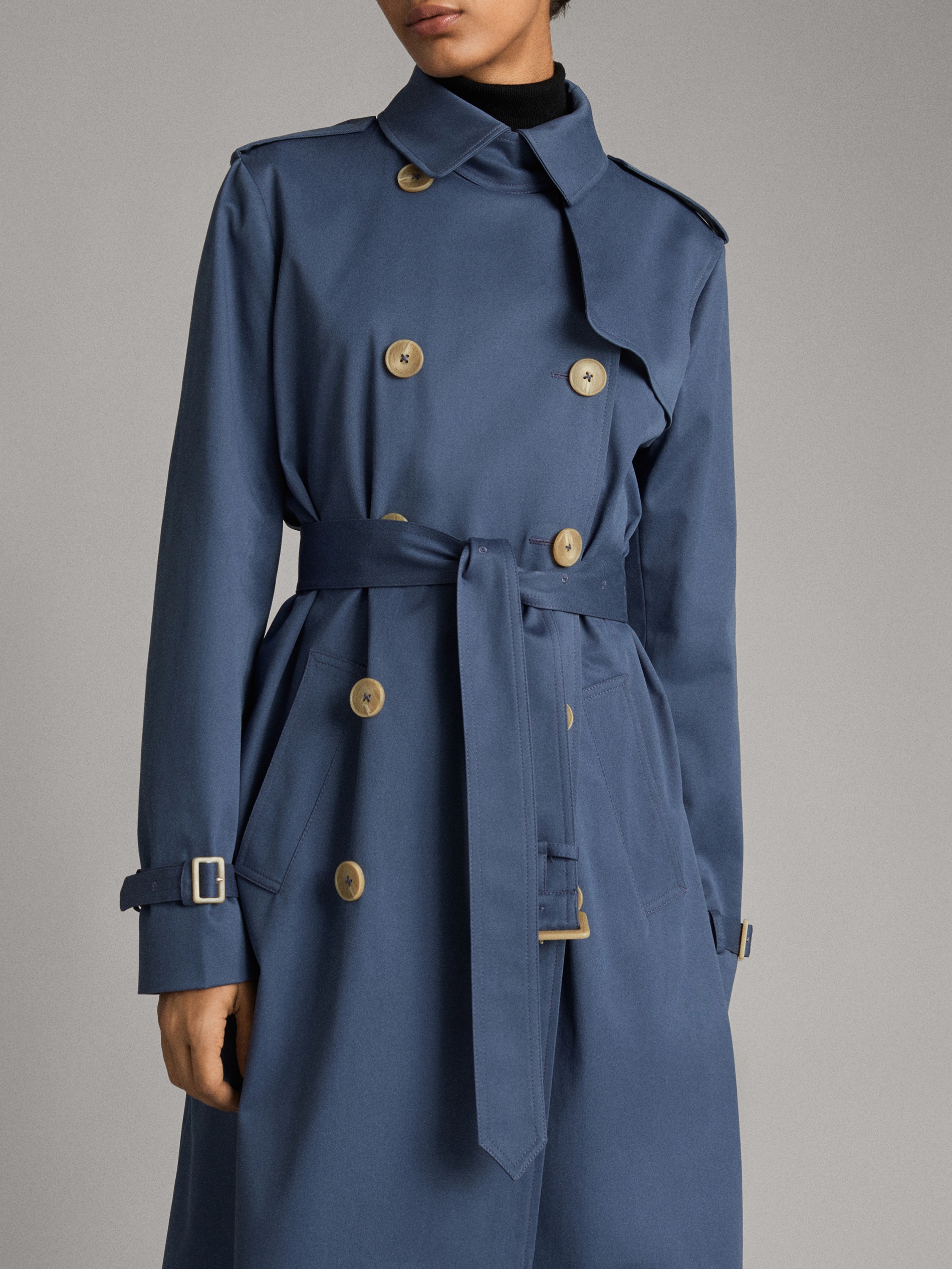 massimo dutti trench