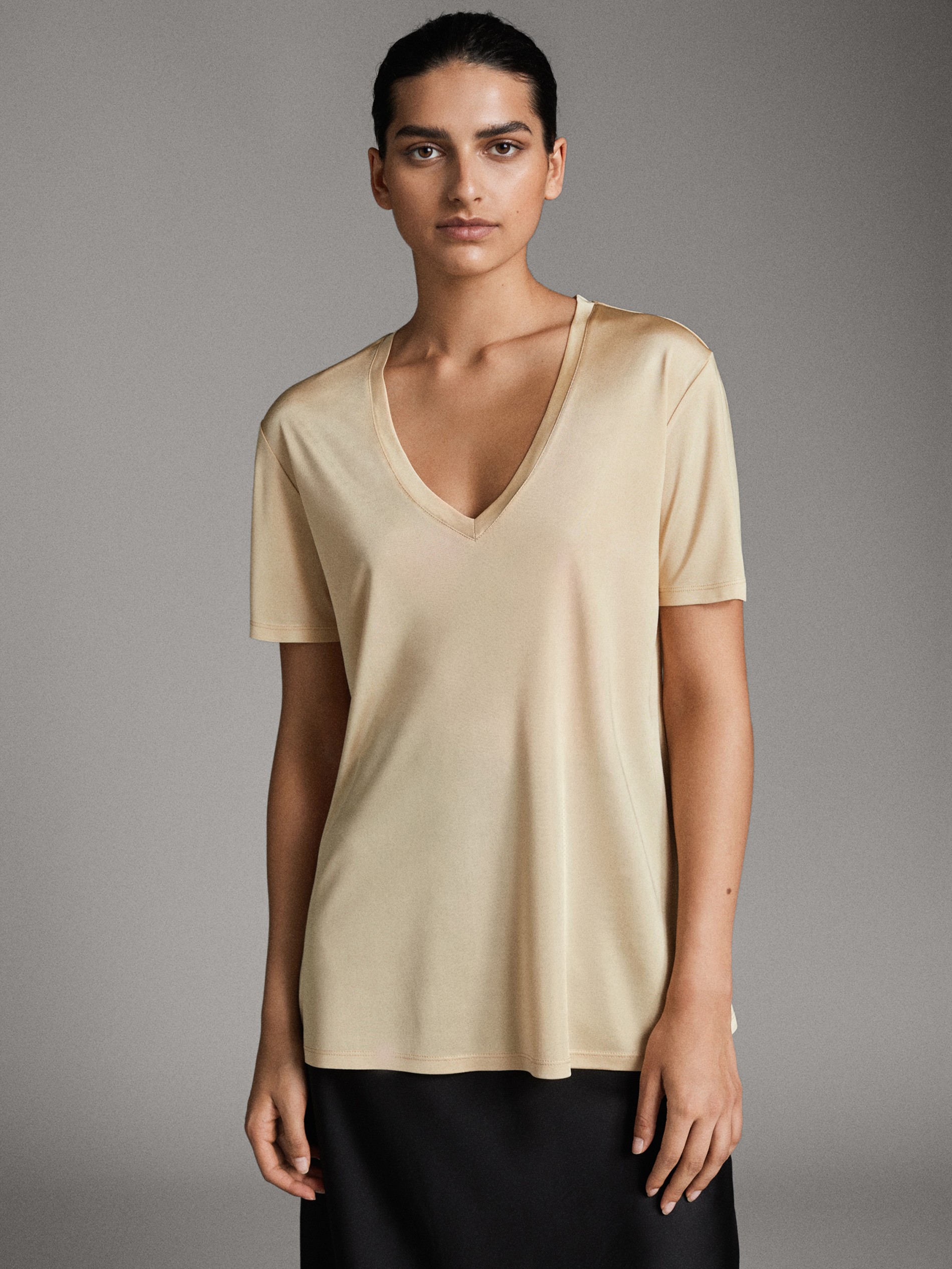 camisetas mujer massimo dutti