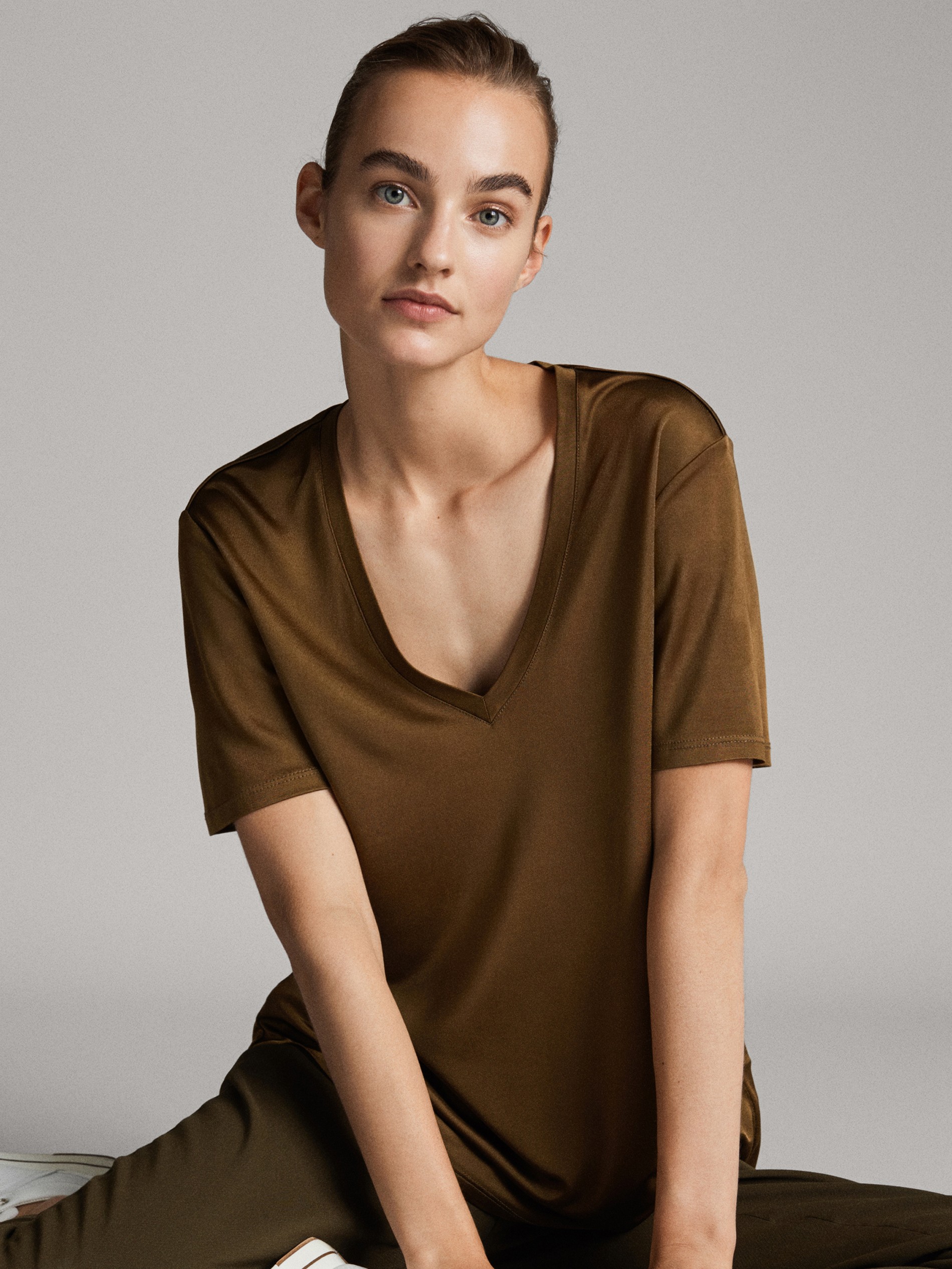 camisetas mujer massimo dutti