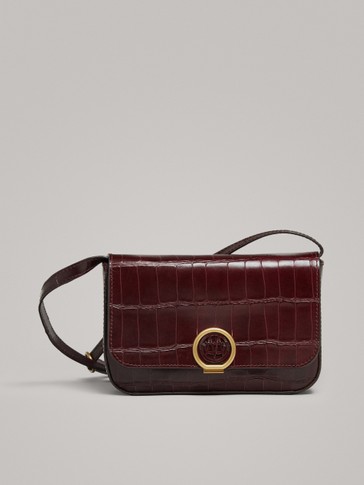 Massimo dutti croc bag Clearance