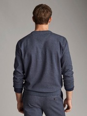 "NAVY" PAMUKLU SWEATSHIRT