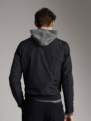 LACİVERT BOMBER CEKET