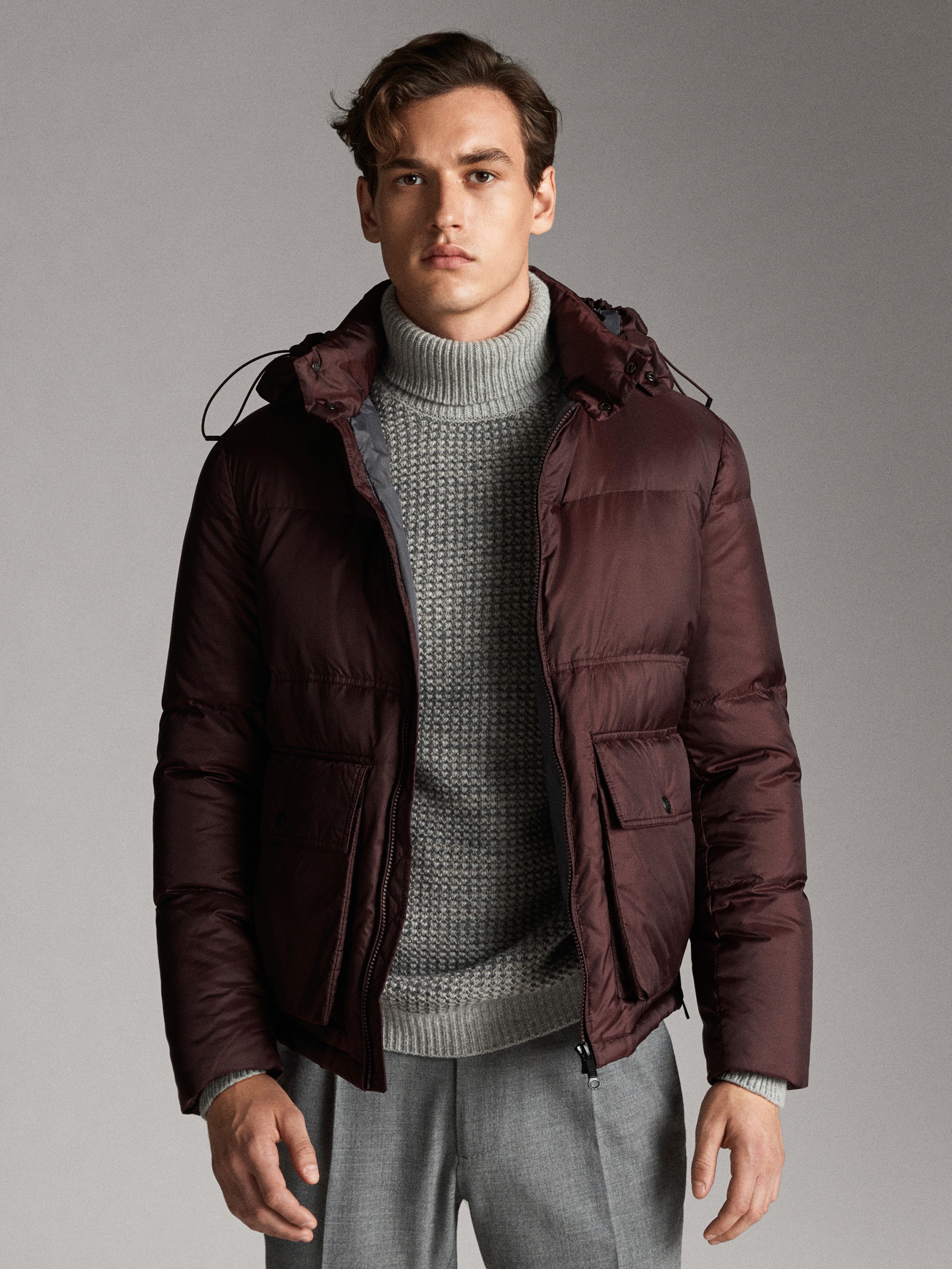 Plumíferos hombre massimo dutti Clearance