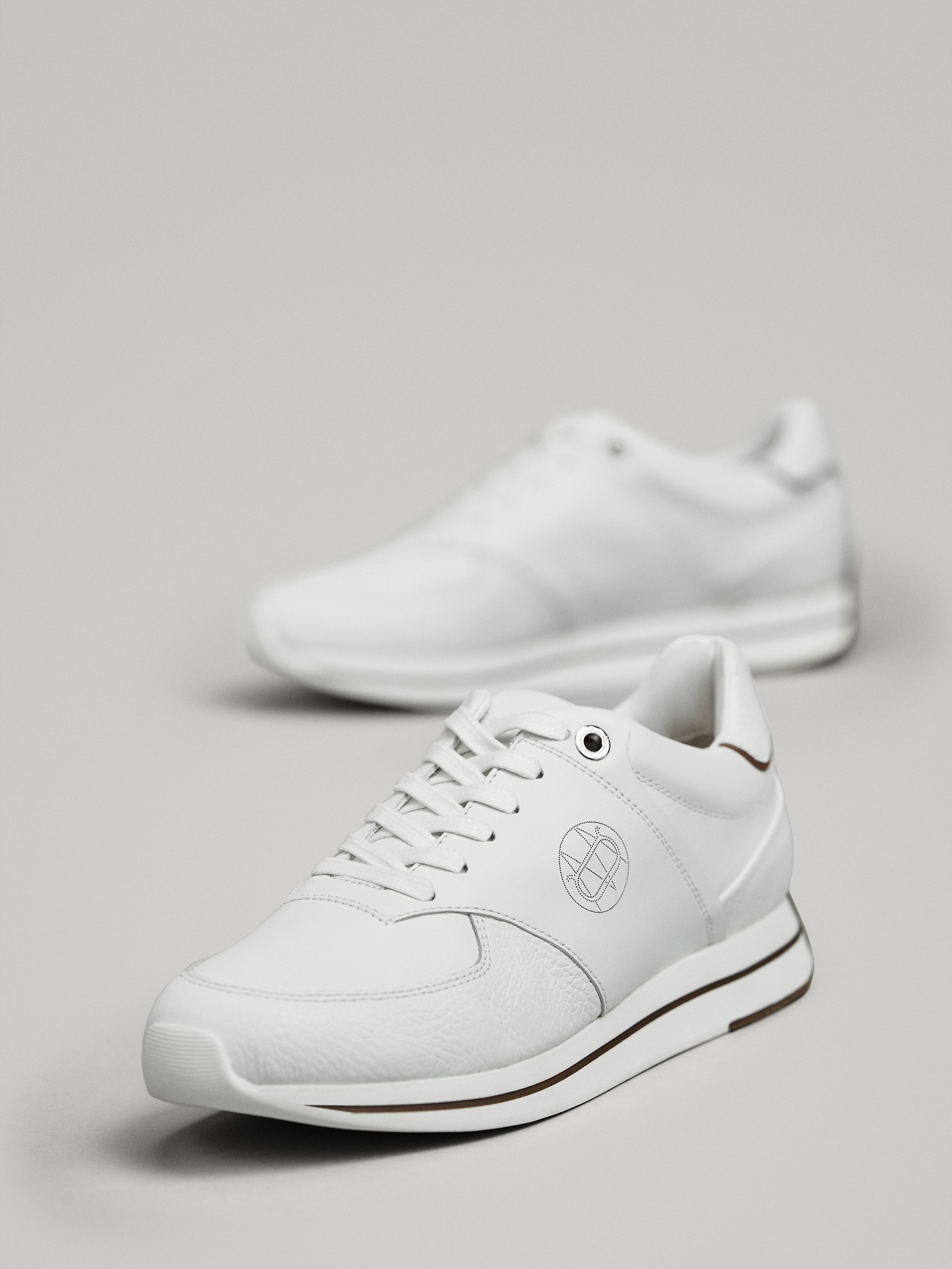 massimo dutti white sneakers
