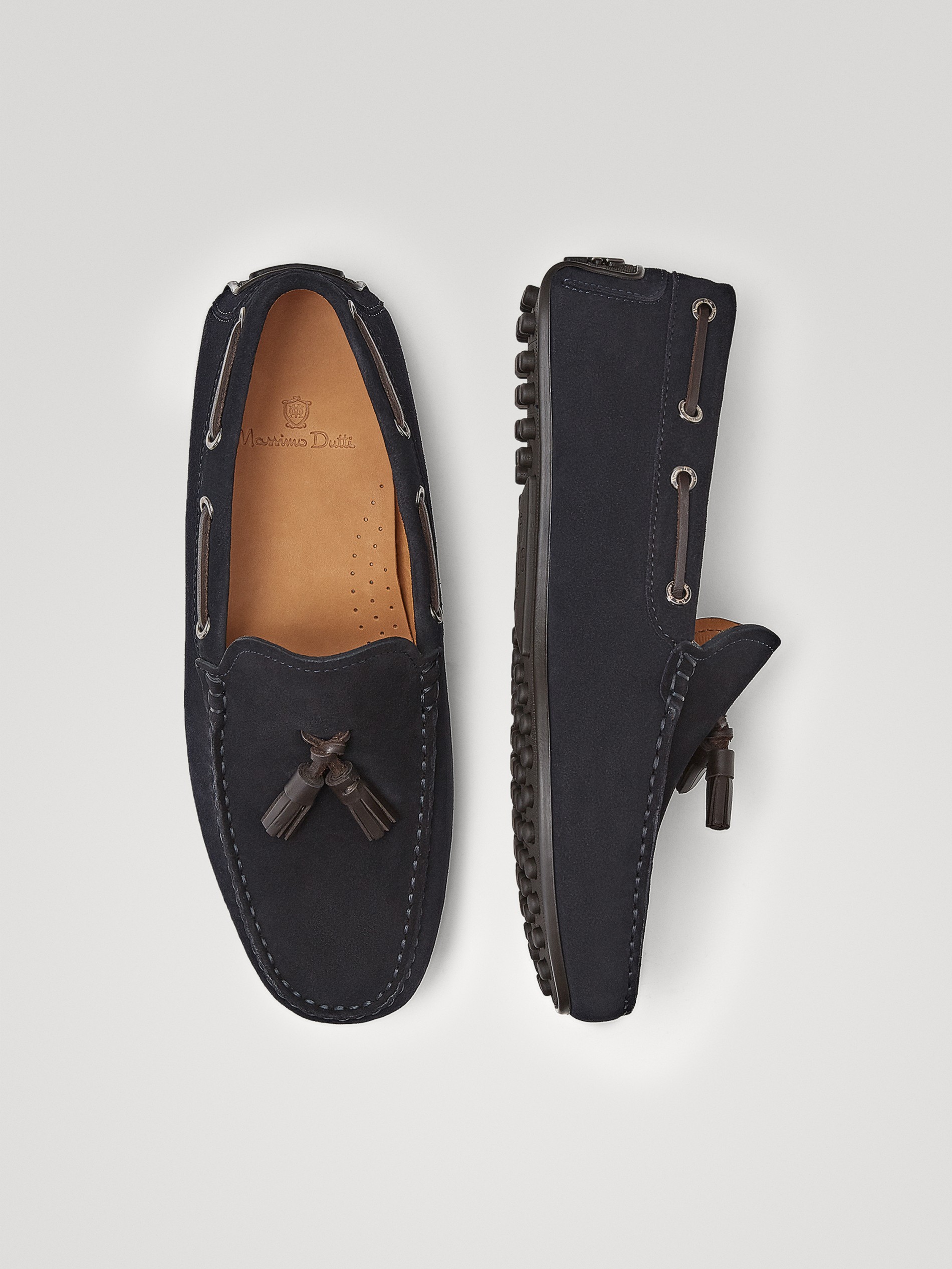 massimo dutti tassel loafers