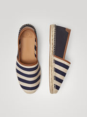 ÇİZGİLİ KONTRAST ESPADRİL