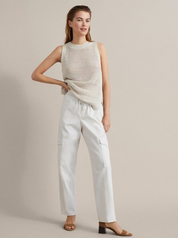 massimo dutti cargo pants