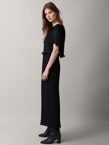 massimo dutti black jumpsuit