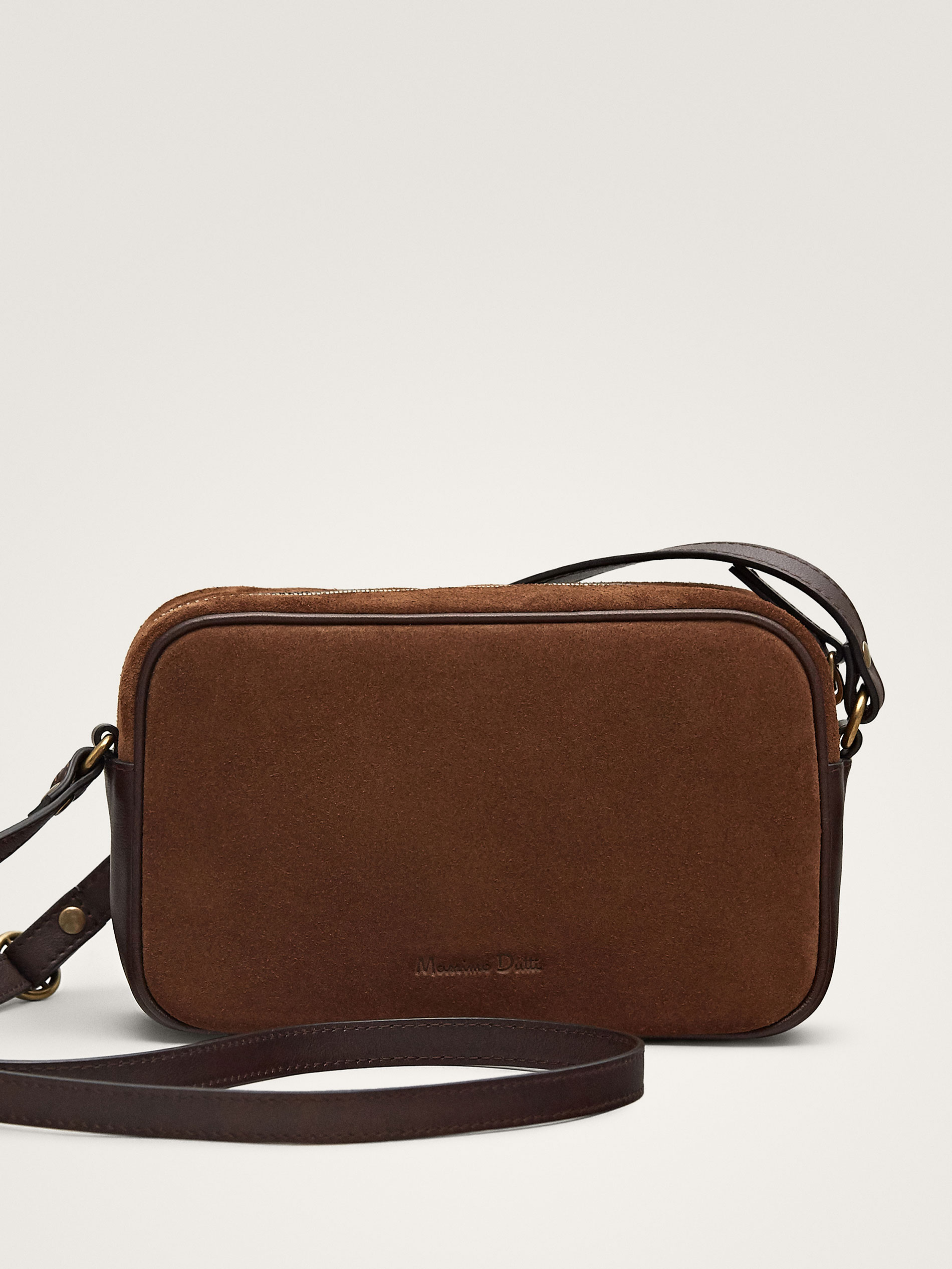 massimo dutti leather crossbody bag