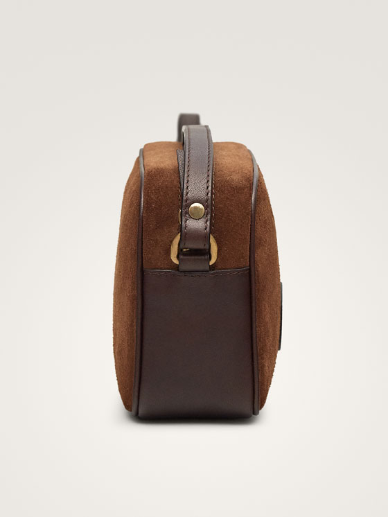 massimo dutti leather crossbody bag