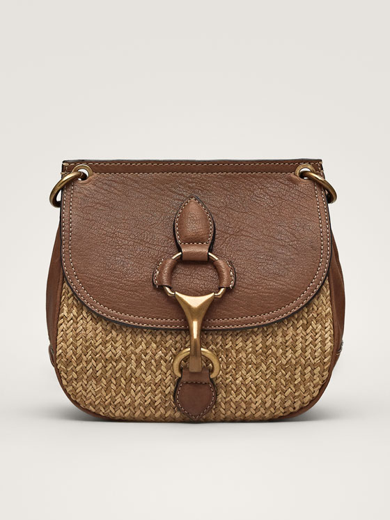 massimo dutti leather crossbody bag