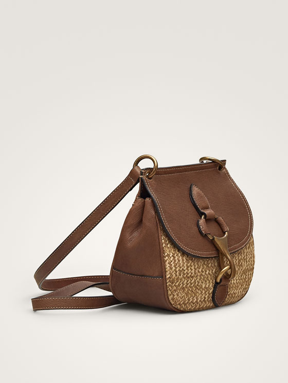 massimo dutti leather crossbody bag