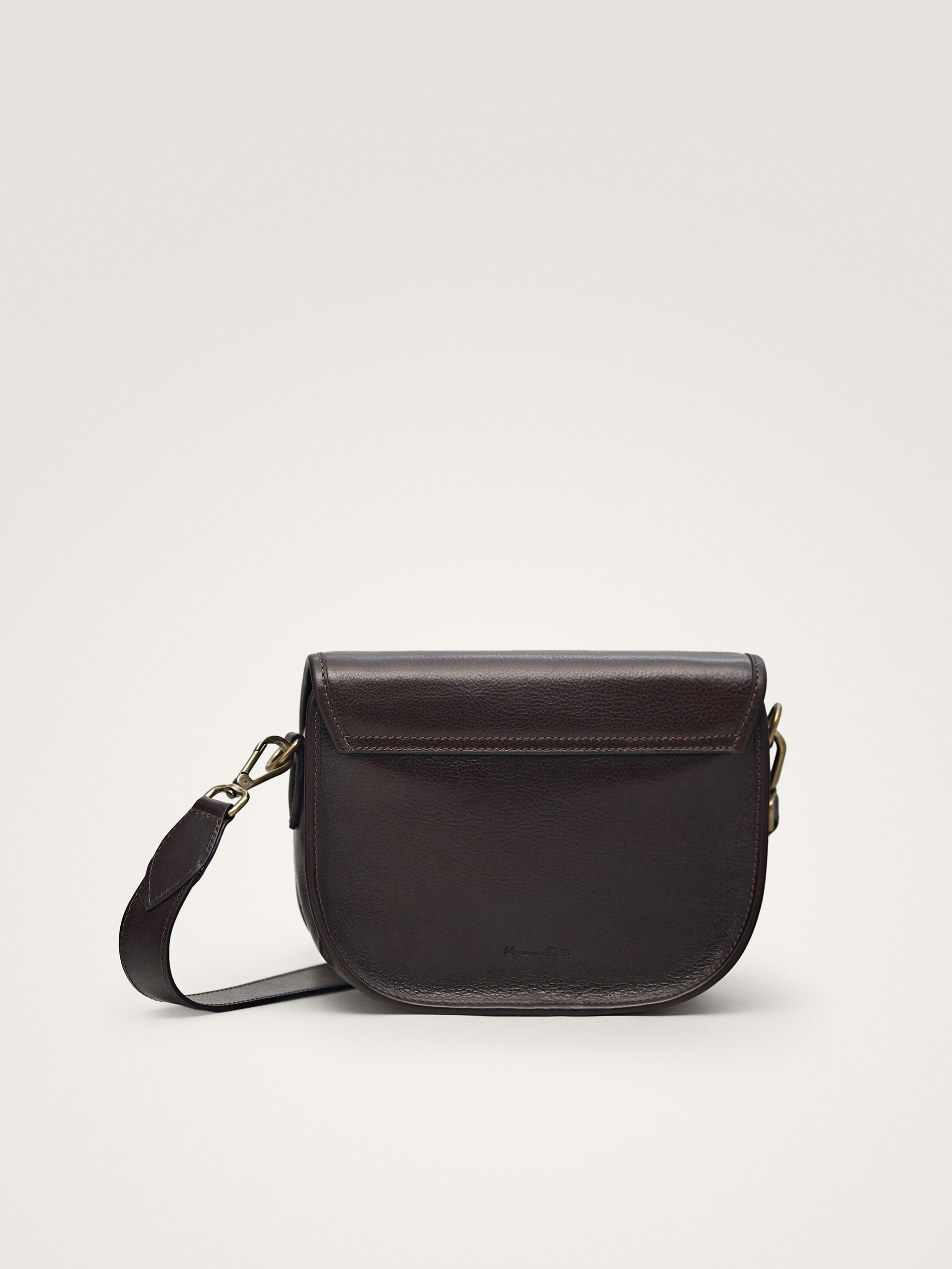 massimo dutti leather crossbody bag