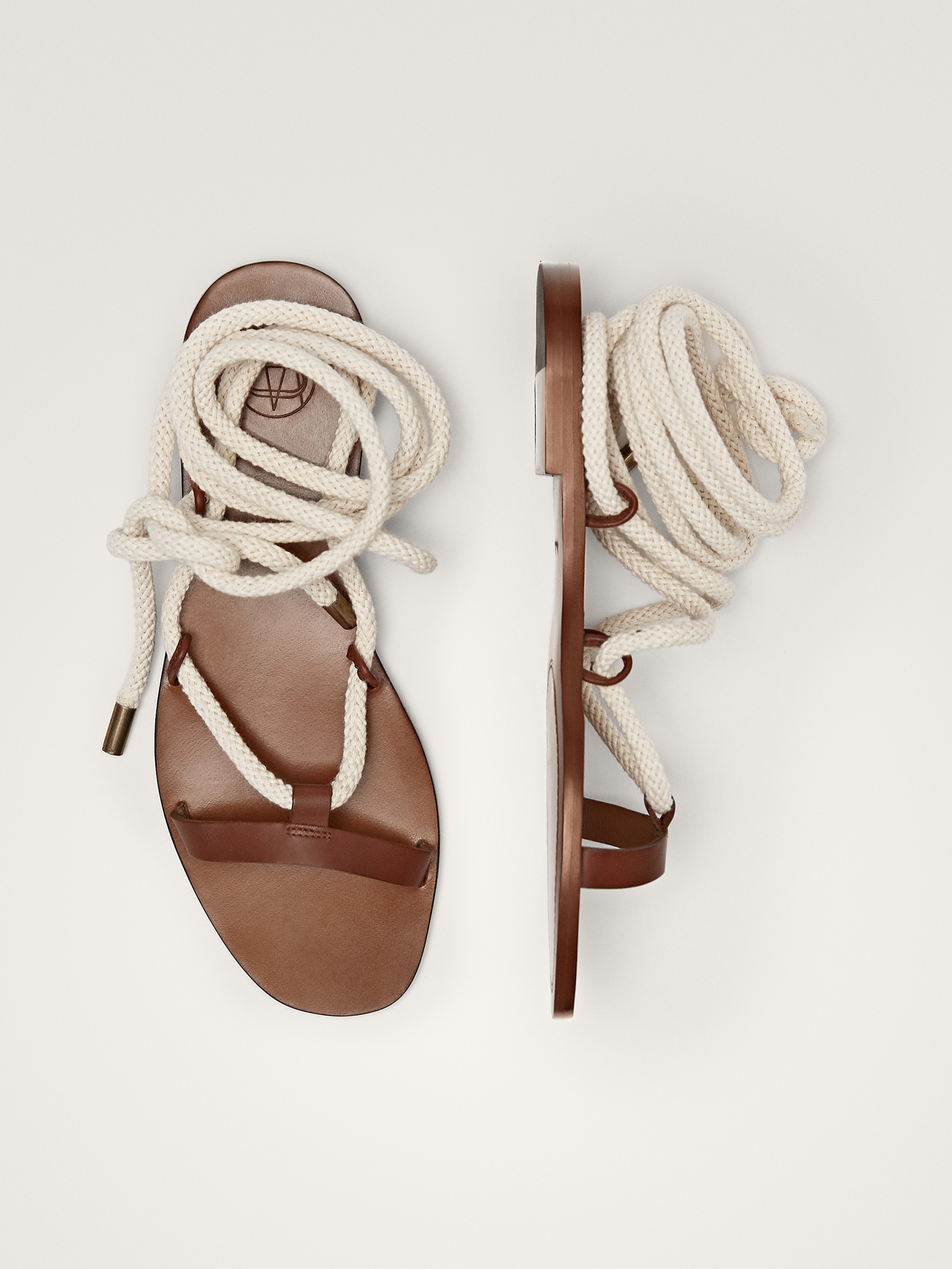 Braided strap sandals Sale