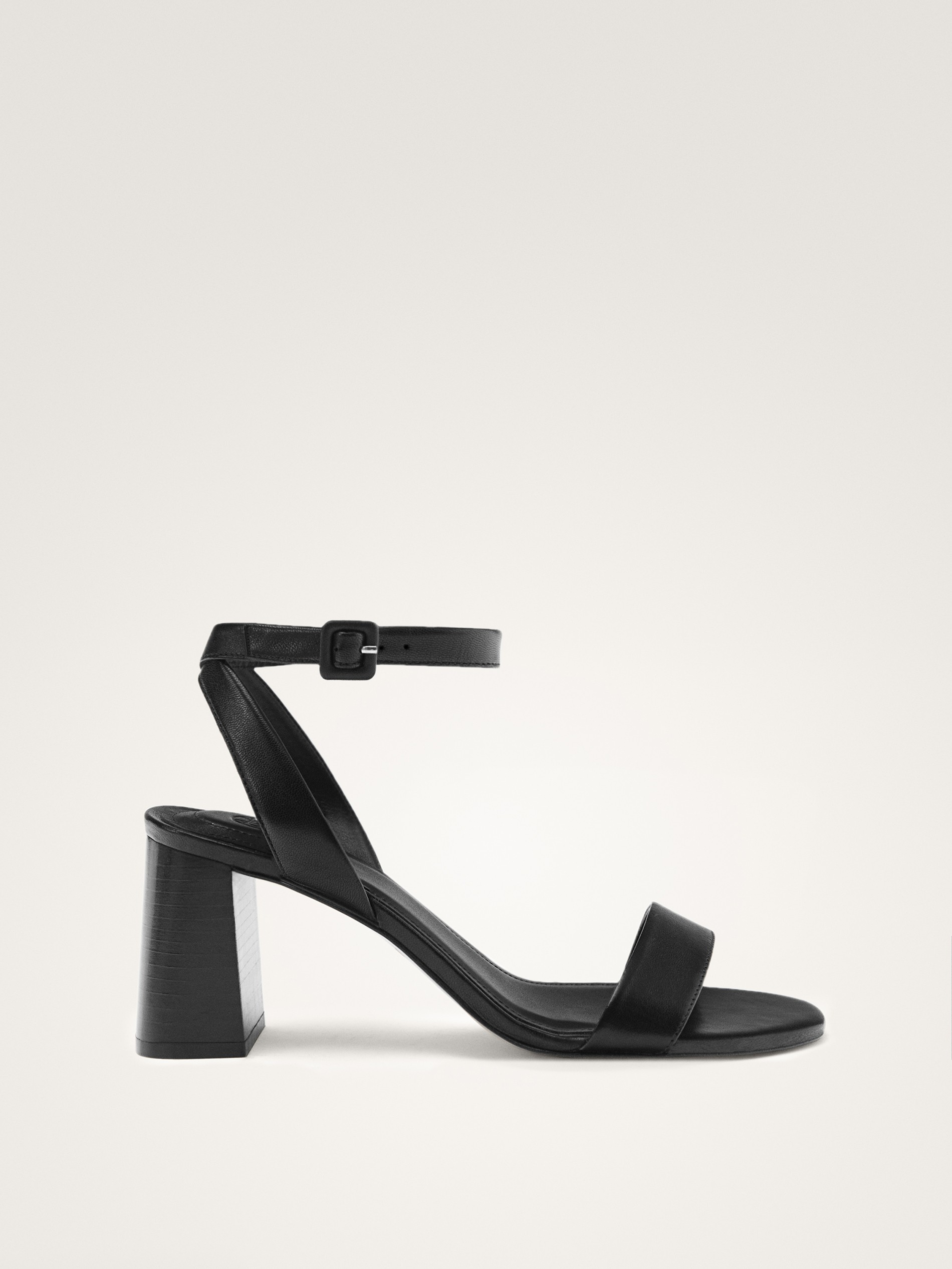 En Massimo À Dutti Femme Sandales Talon Nmnwv0POy8