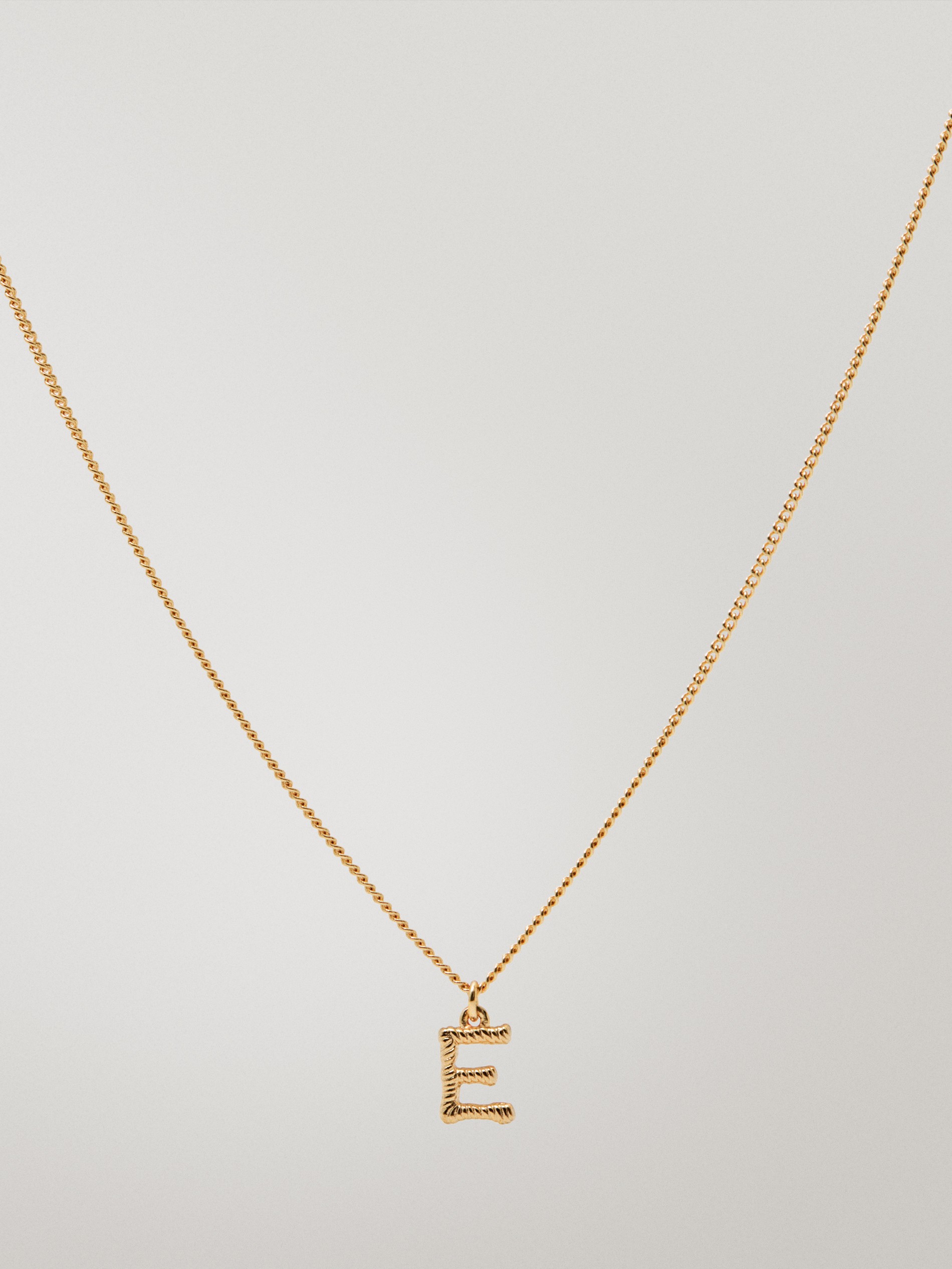gold e pendant