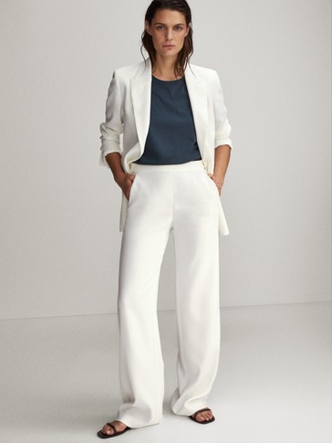 massimo dutti straight leg jeans