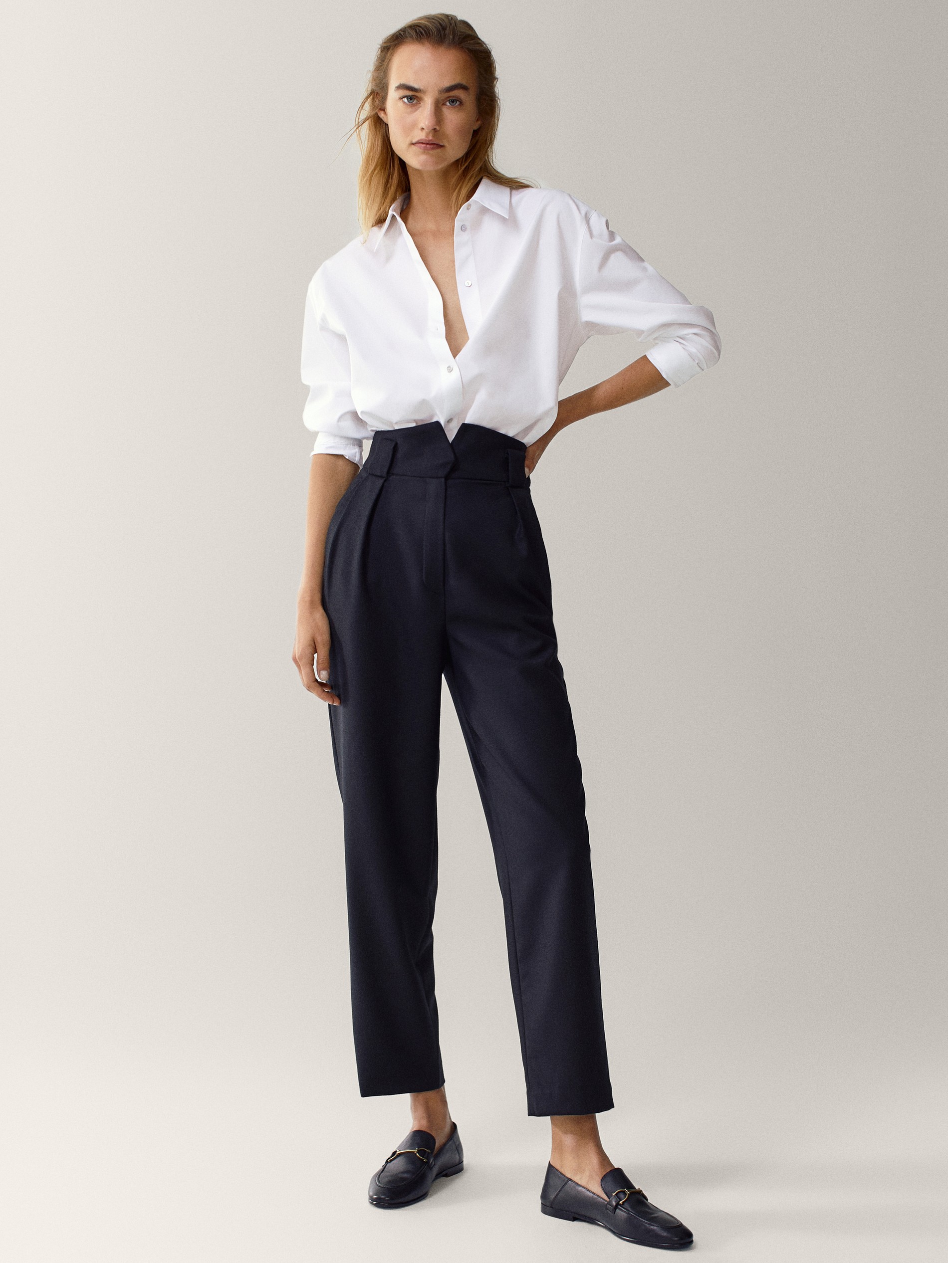massimo dutti mujer pantalones
