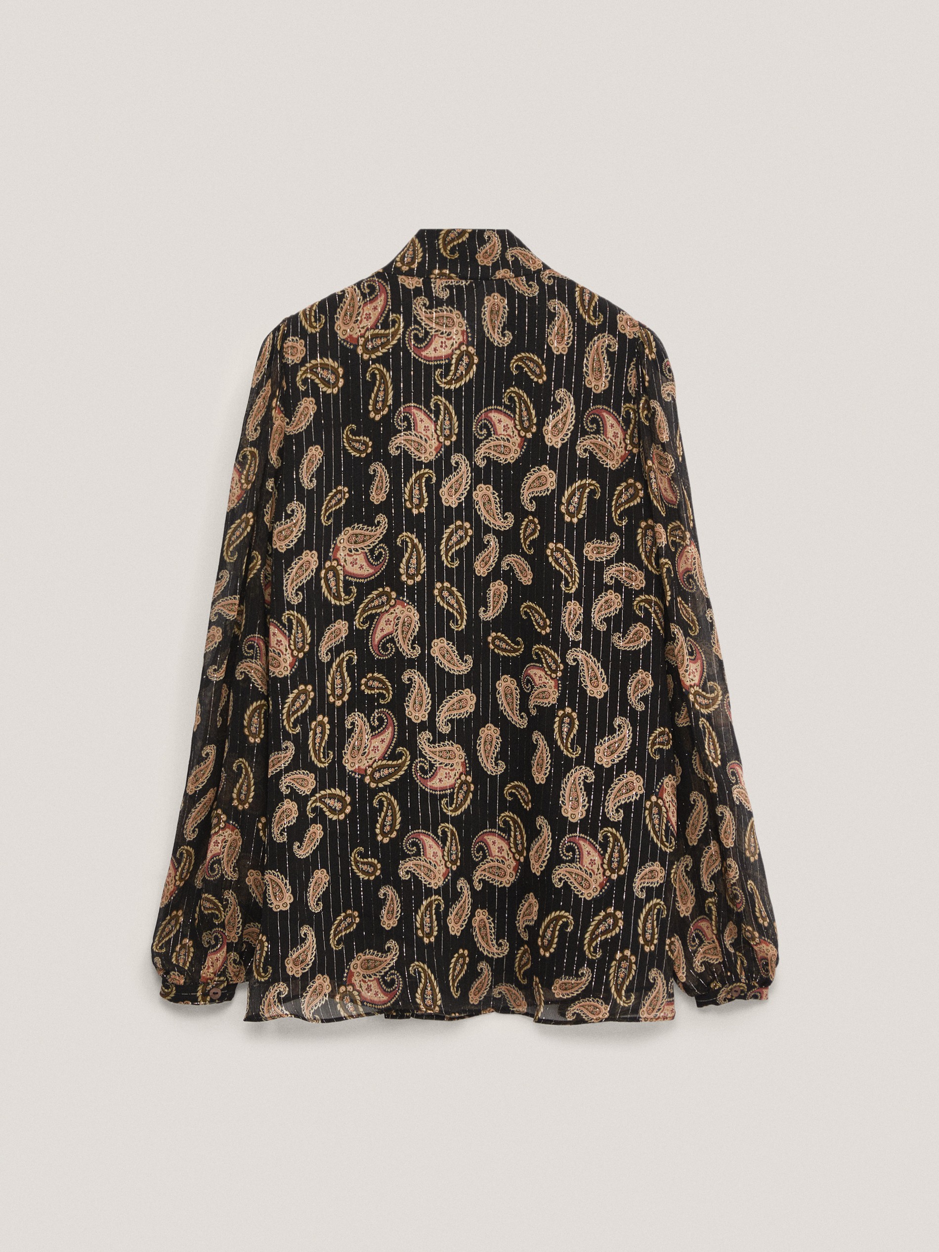 paisley print shirt womens