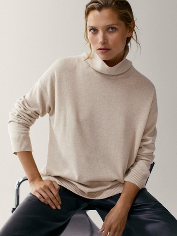 Massimo dutti roll neck clearance