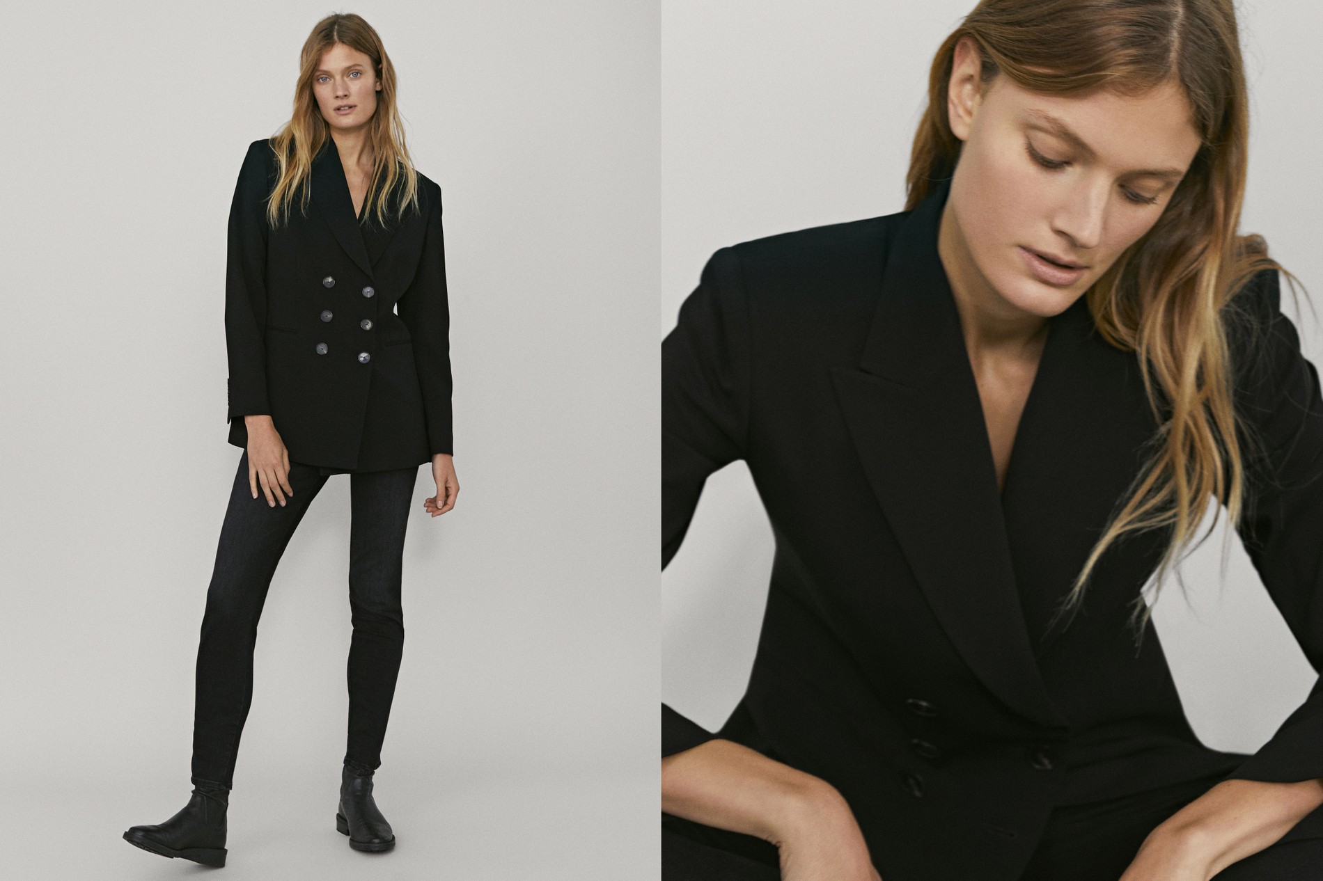 massimo dutti tailleur femme