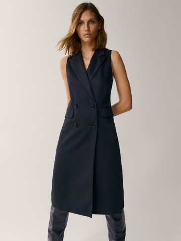 robe blazer massimo dutti