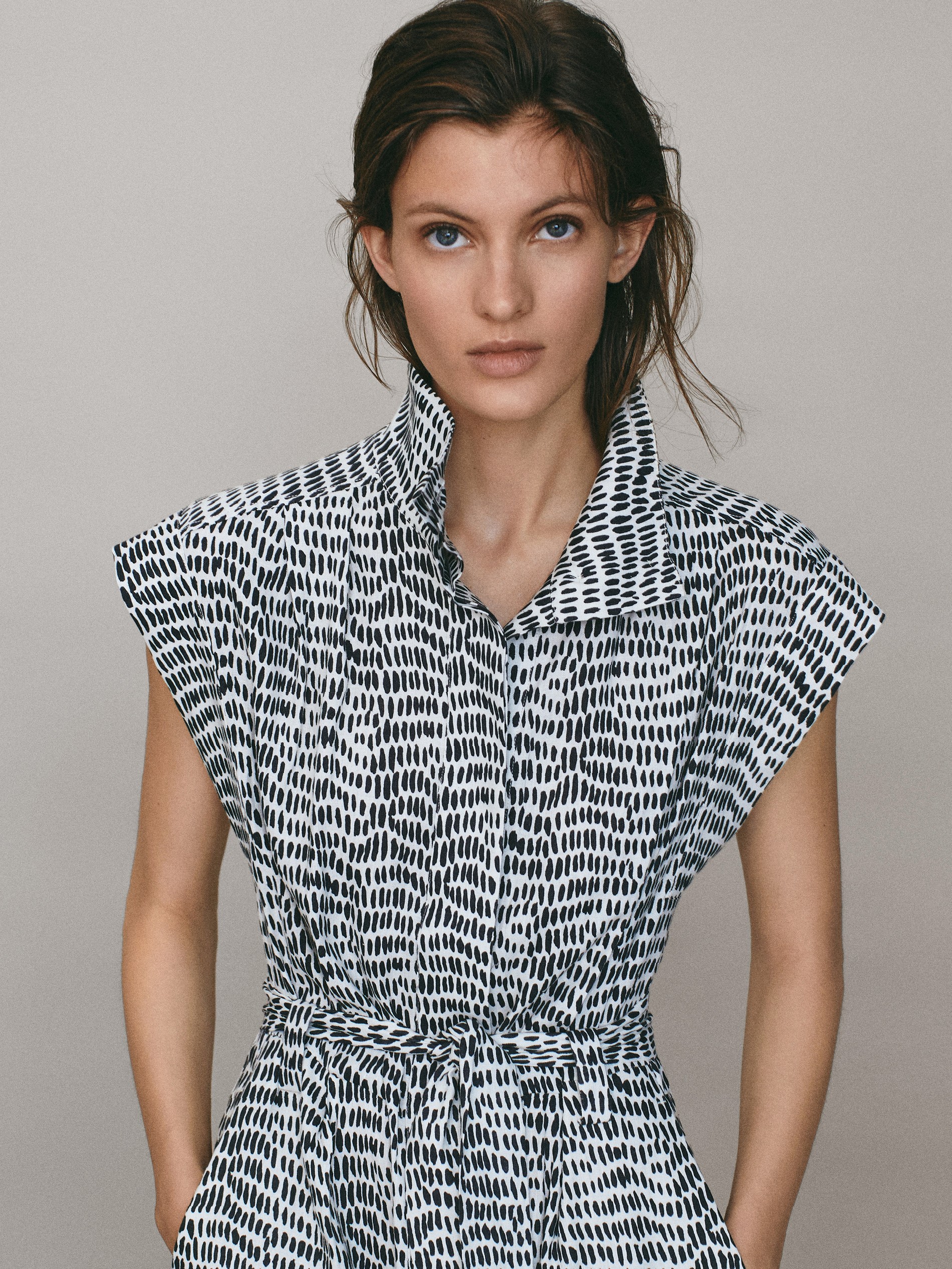 massimo dutti leather jumpsuit