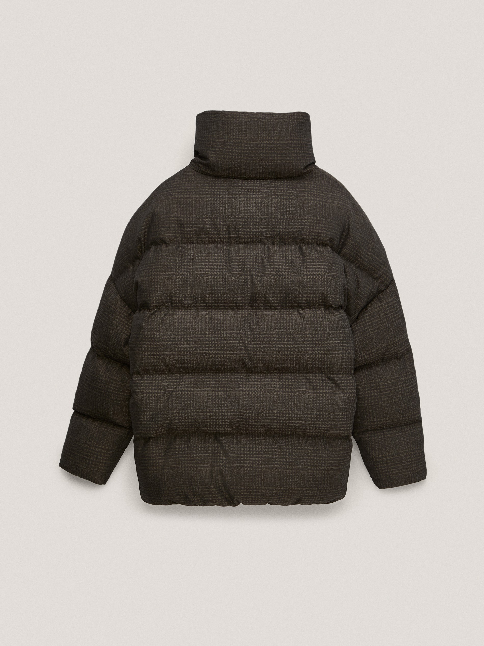 oversized fleece puffer jacket