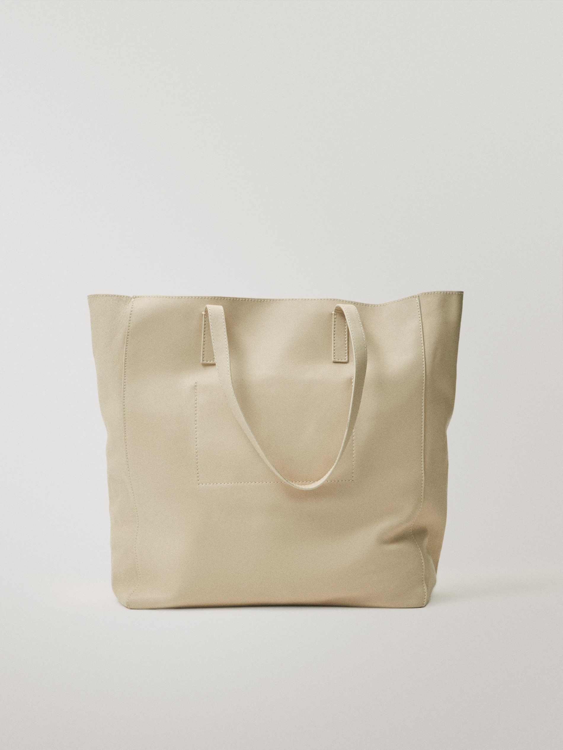 bolso tote massimo dutti