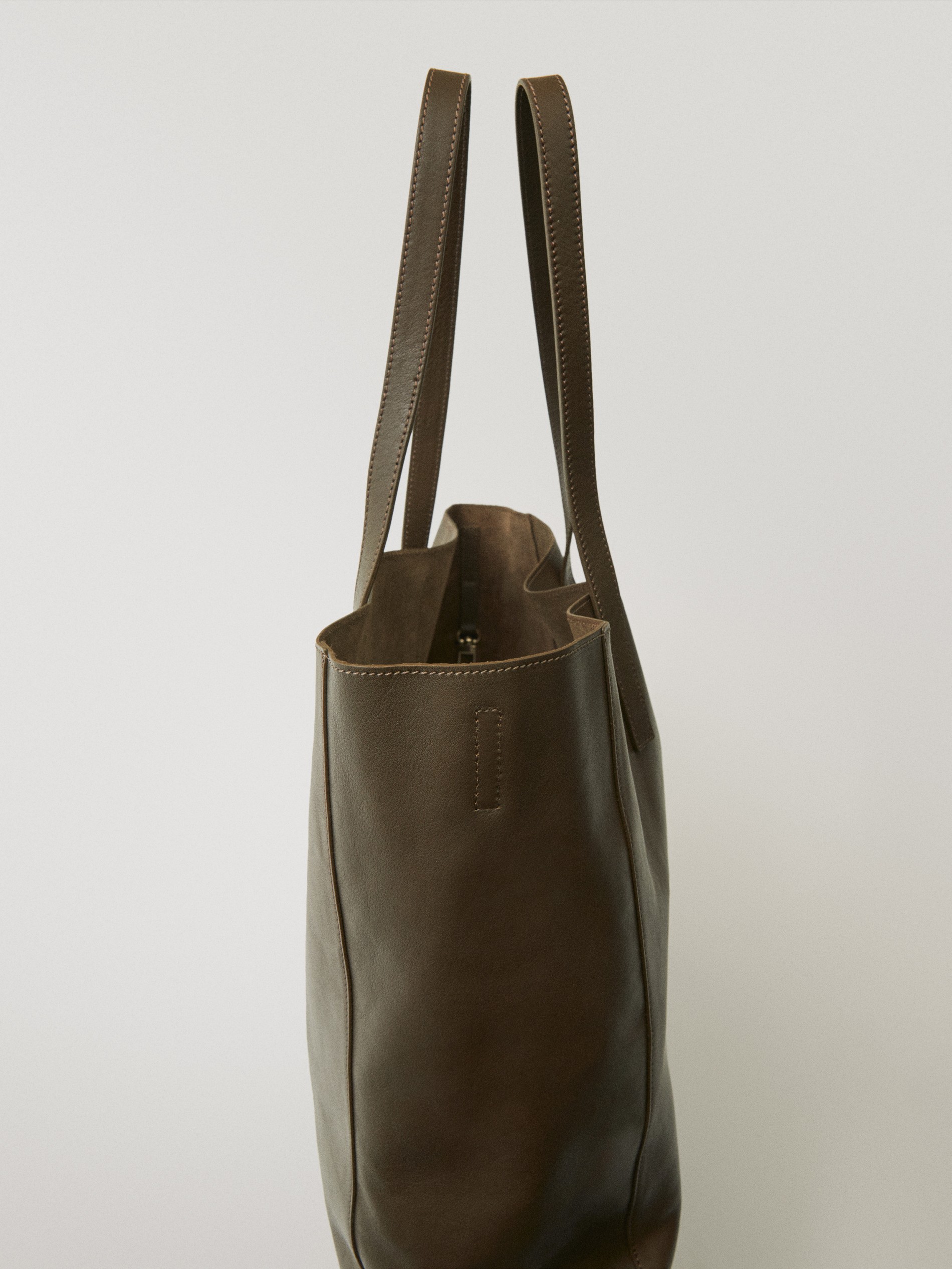 bolso tote massimo dutti