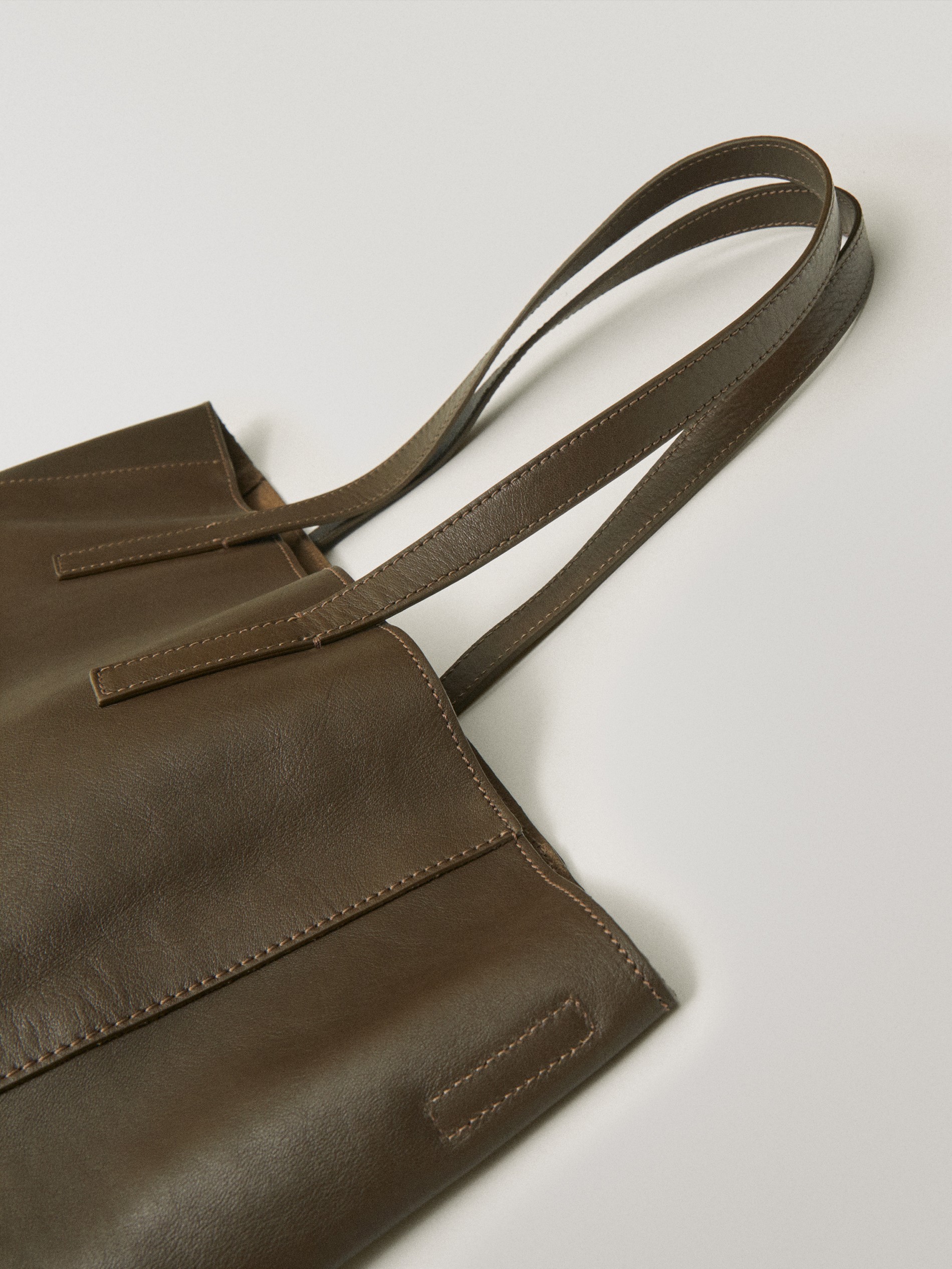 bolso tote massimo dutti