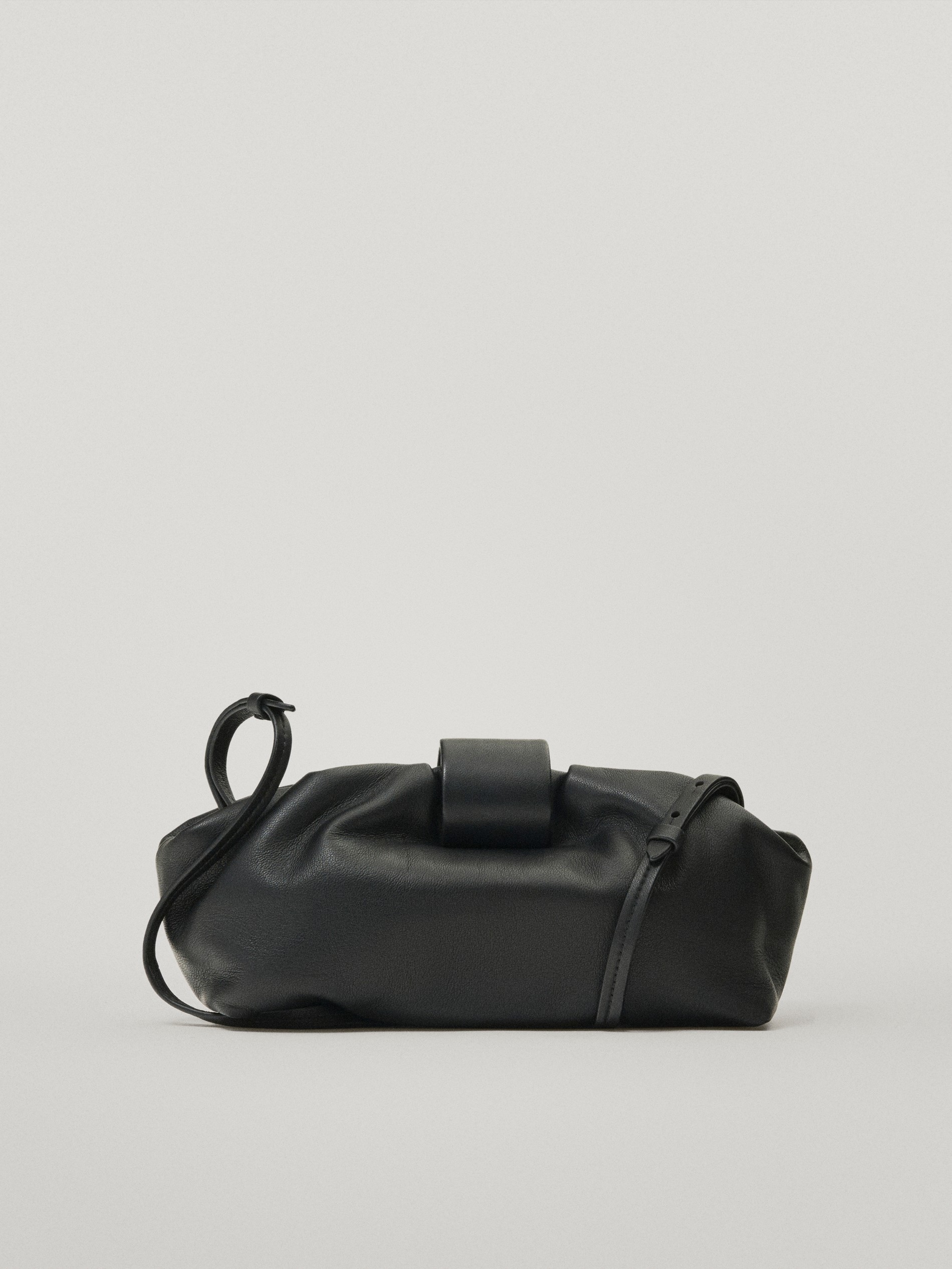 Massimo Dutti Leather Pouch Bag Top Sellers, UP TO 70% OFF | www 