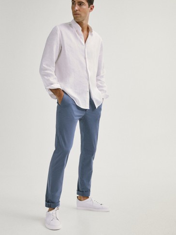 calças massimo dutti homem