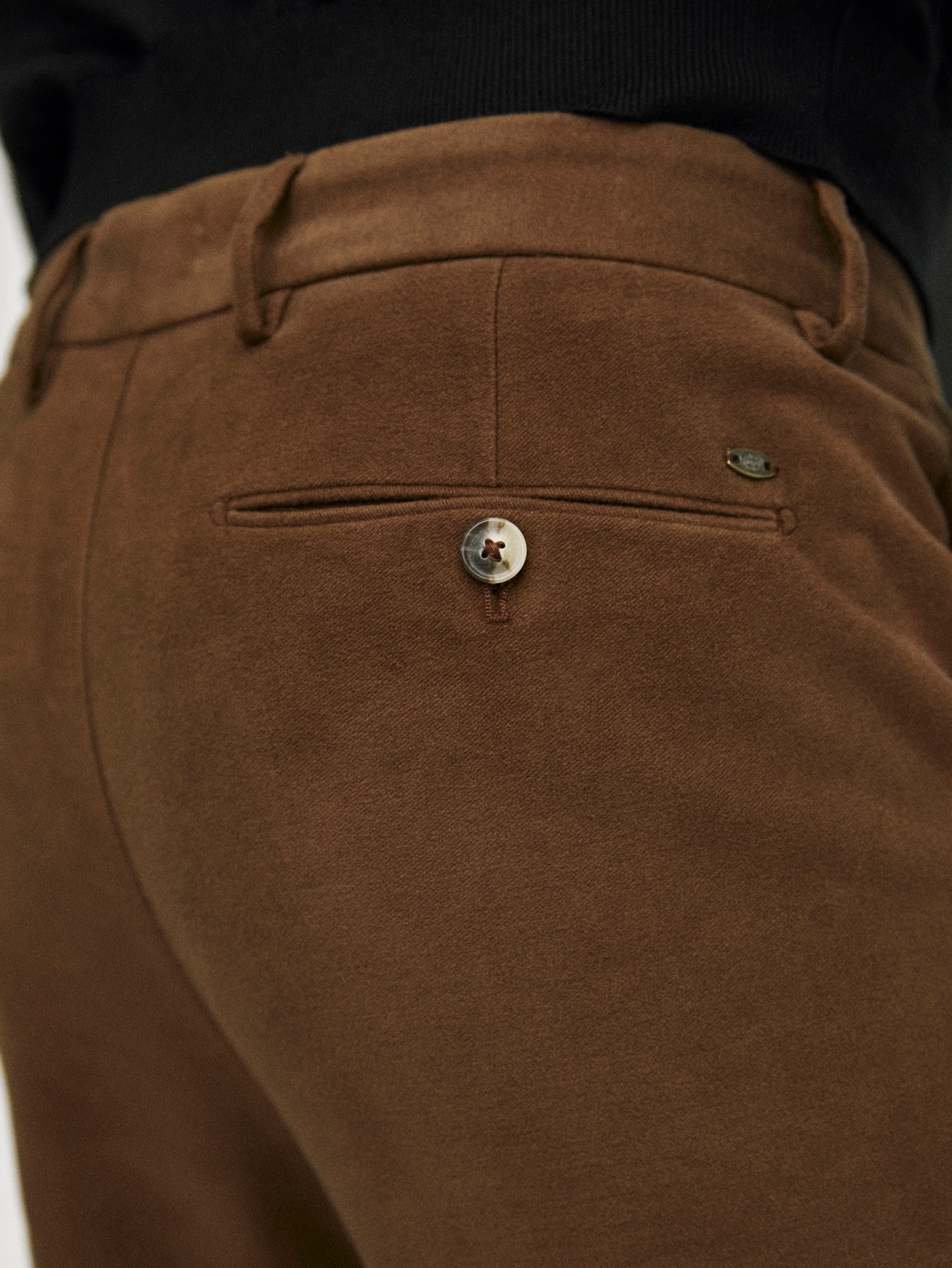 massimo dutti slim fit chinos