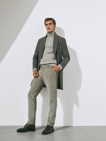 calças massimo dutti homem
