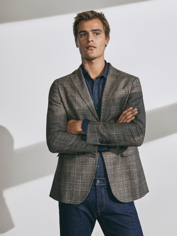 Stonewash Efektli Slim Fit Jean Erkek Massimo Dutti