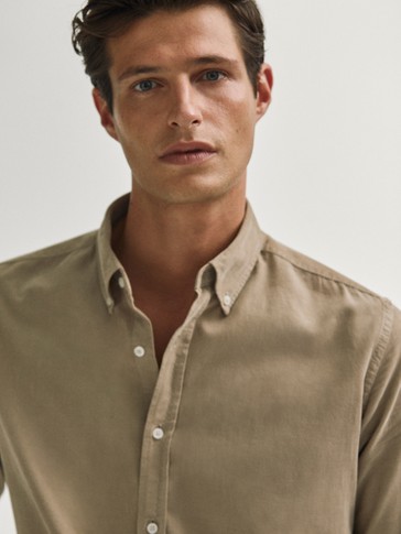 Men S Casual Shirts Massimo Dutti Autumn Winter 2020