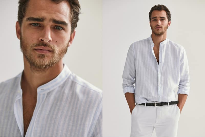 Sale Men S Linen Shirts Massimo Dutti Spring Summer 2020
