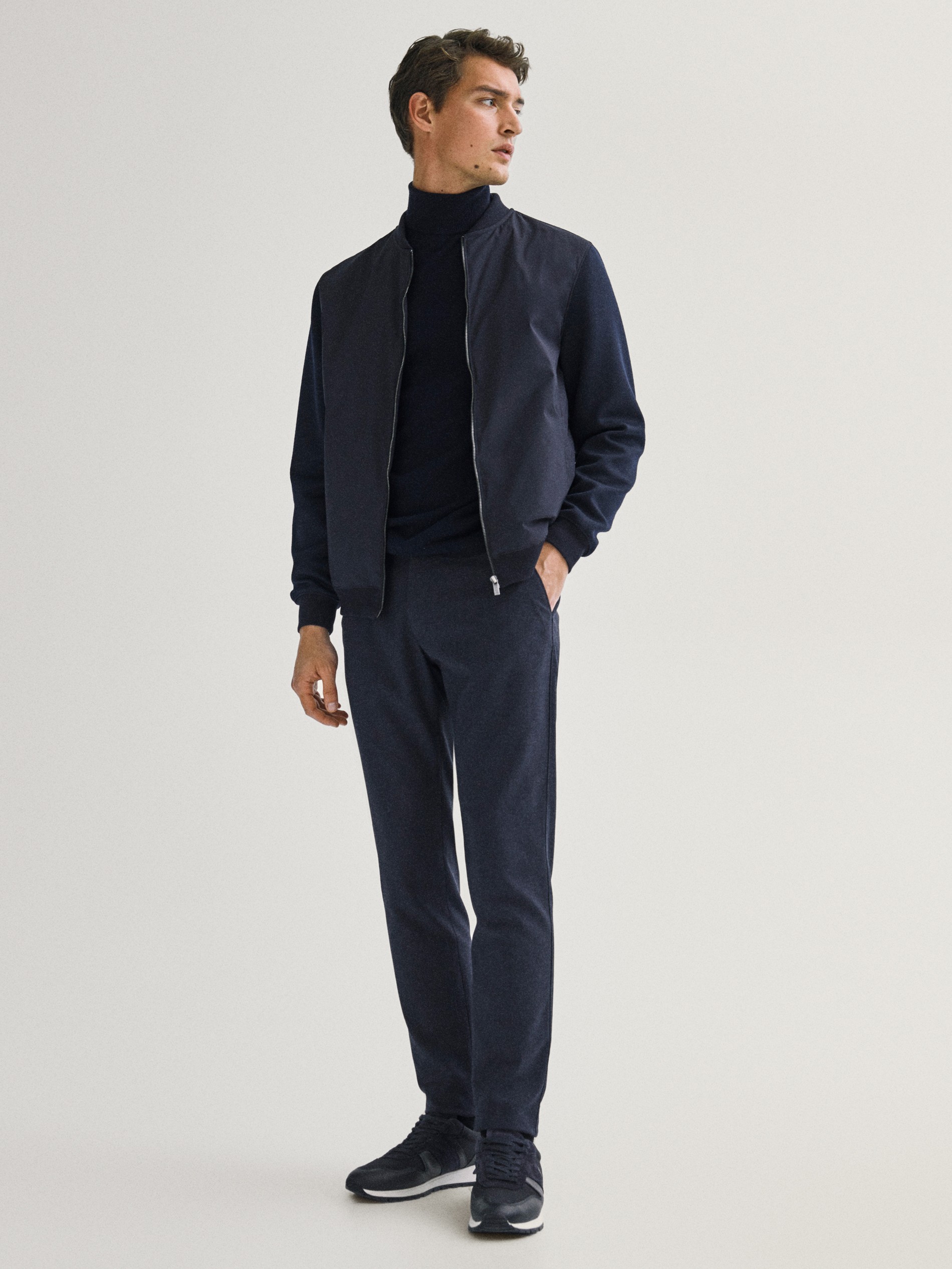 massimo dutti blue jacket