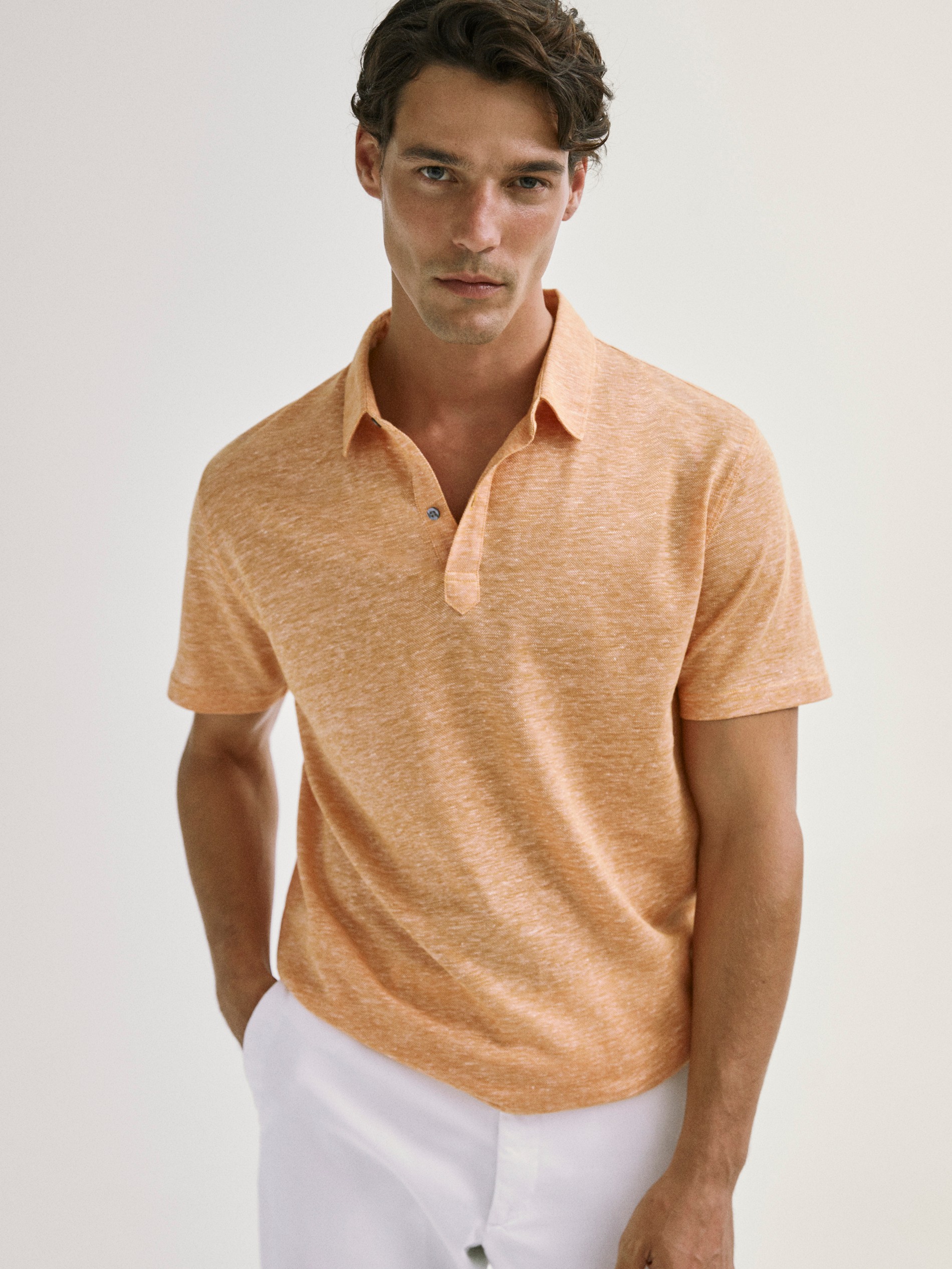 linen polo