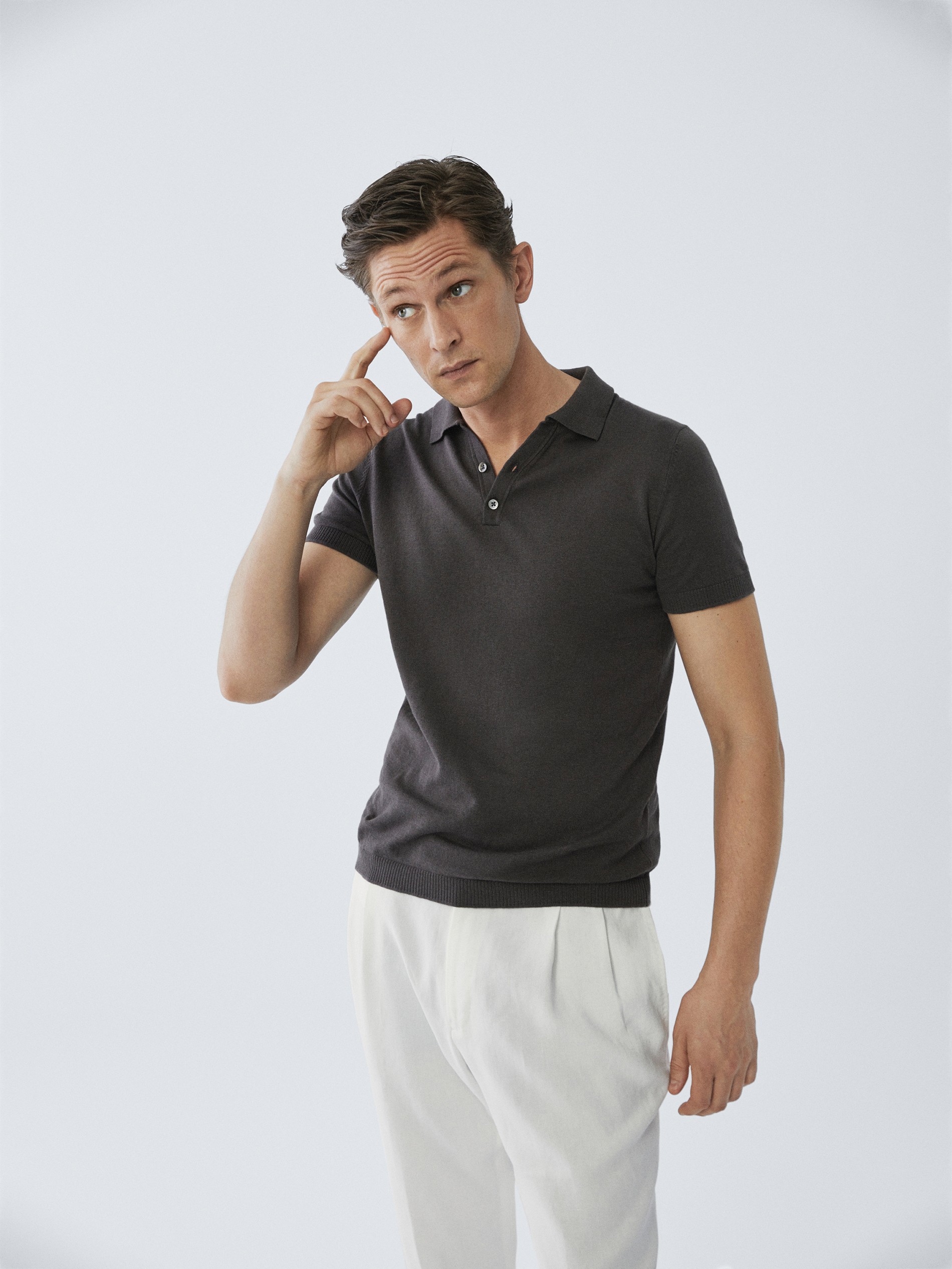 linen polo