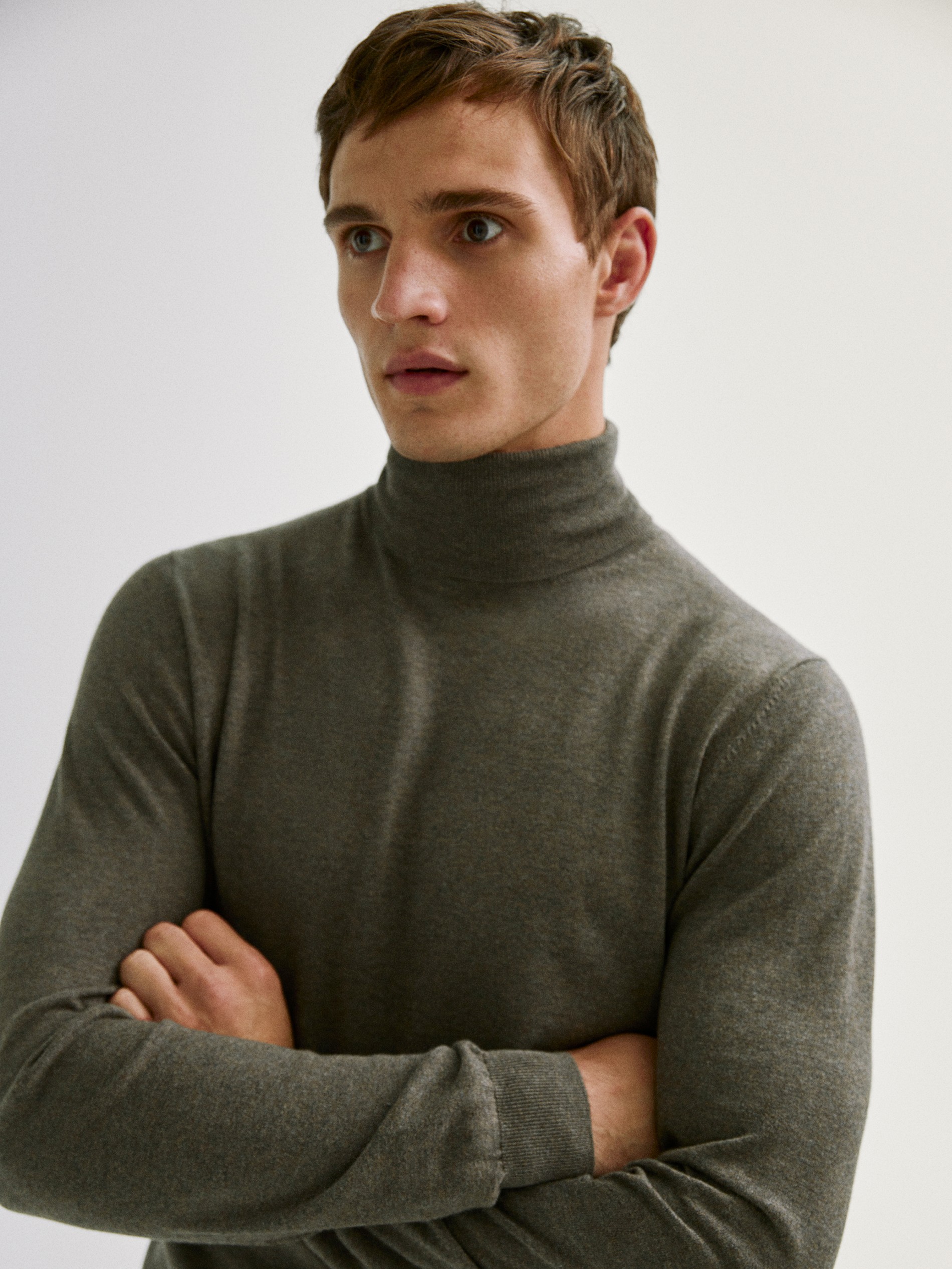 plain cotton sweater
