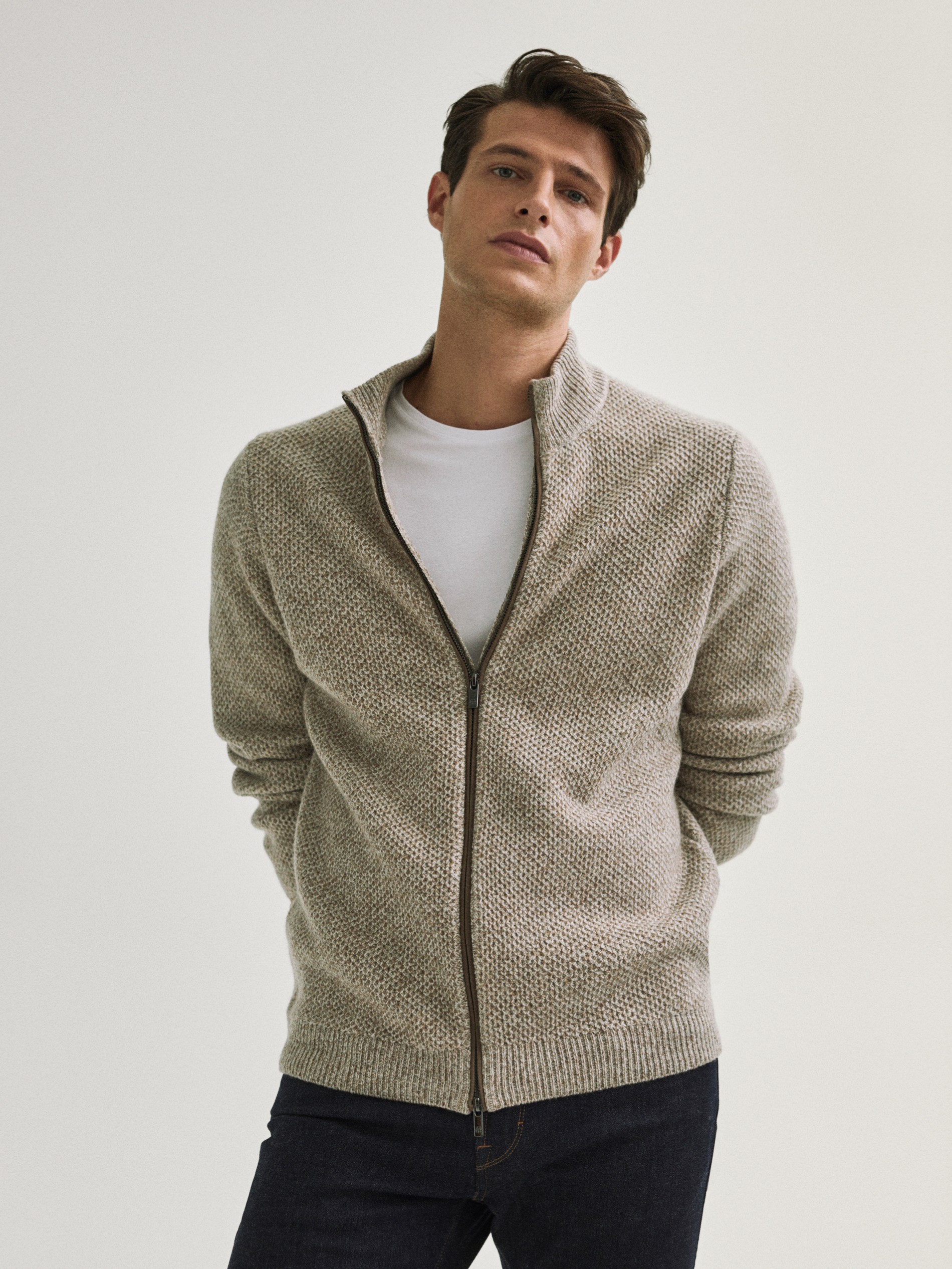 massimo dutti wool cashmere sweater