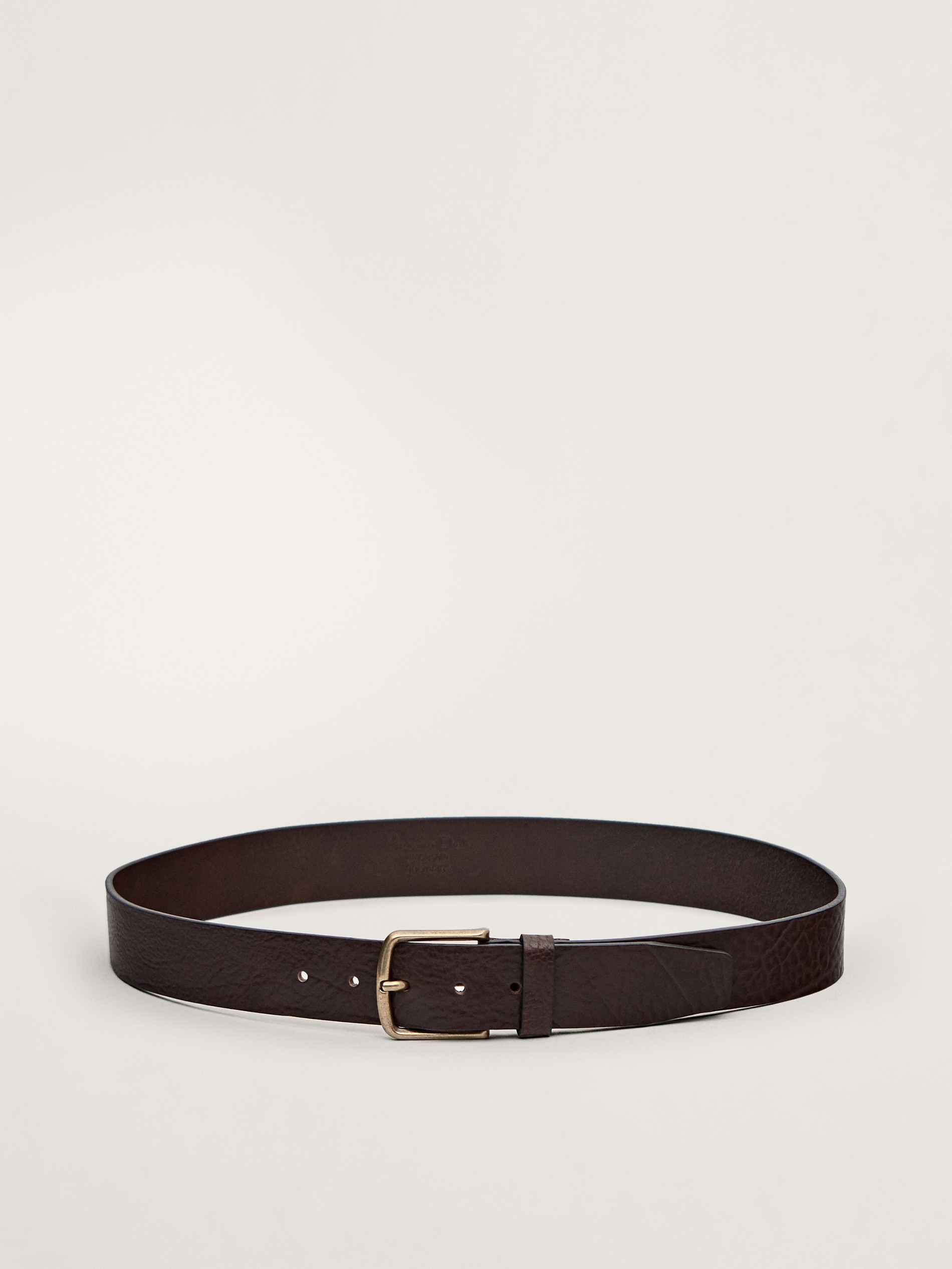 cowhide belt mens