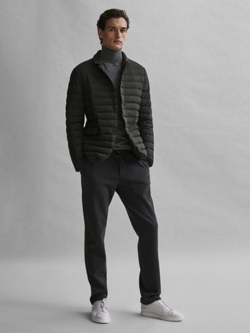 Chaqueta acolchada hombre massimo dutti clearance