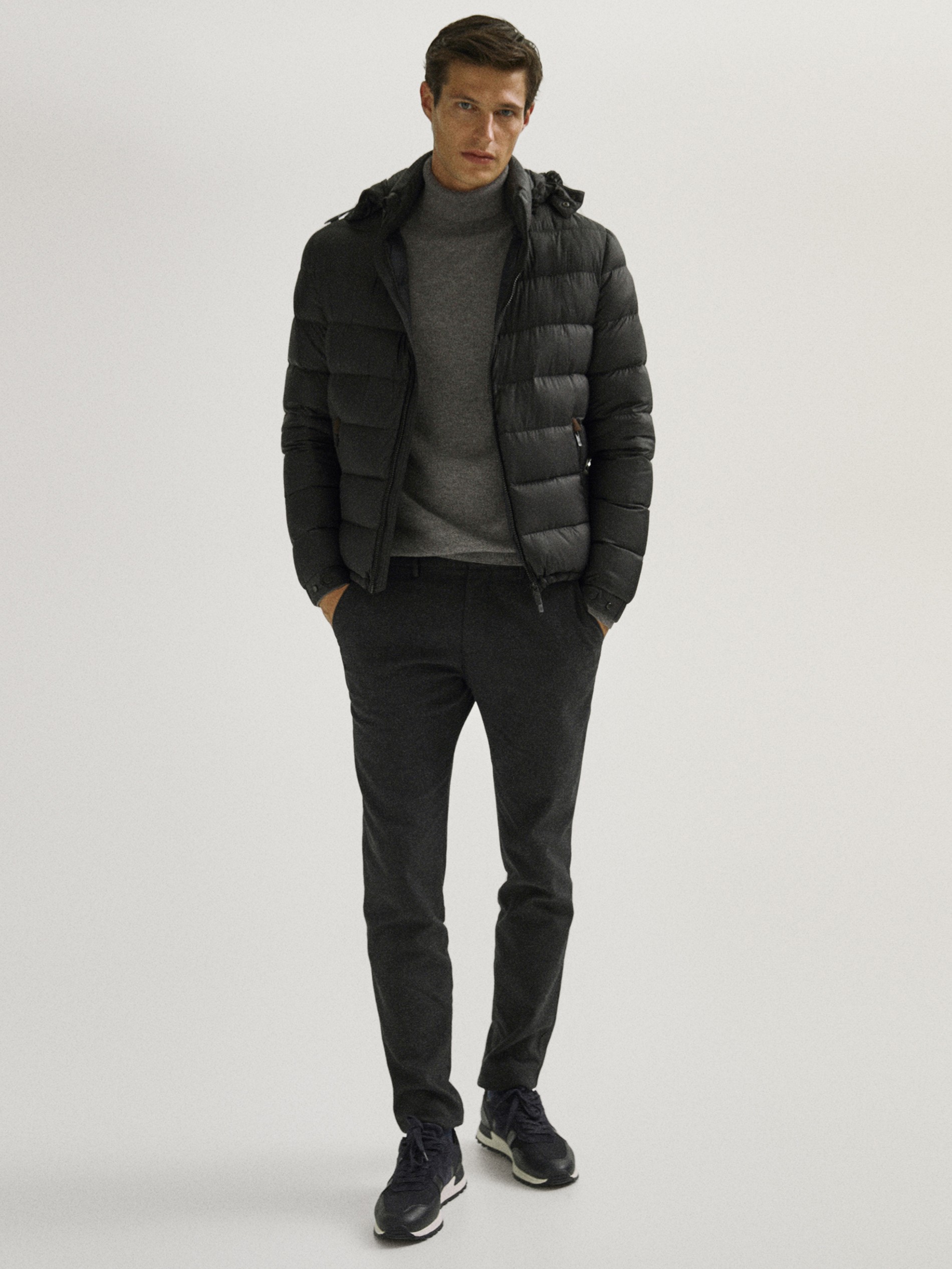 massimo dutti parka mens