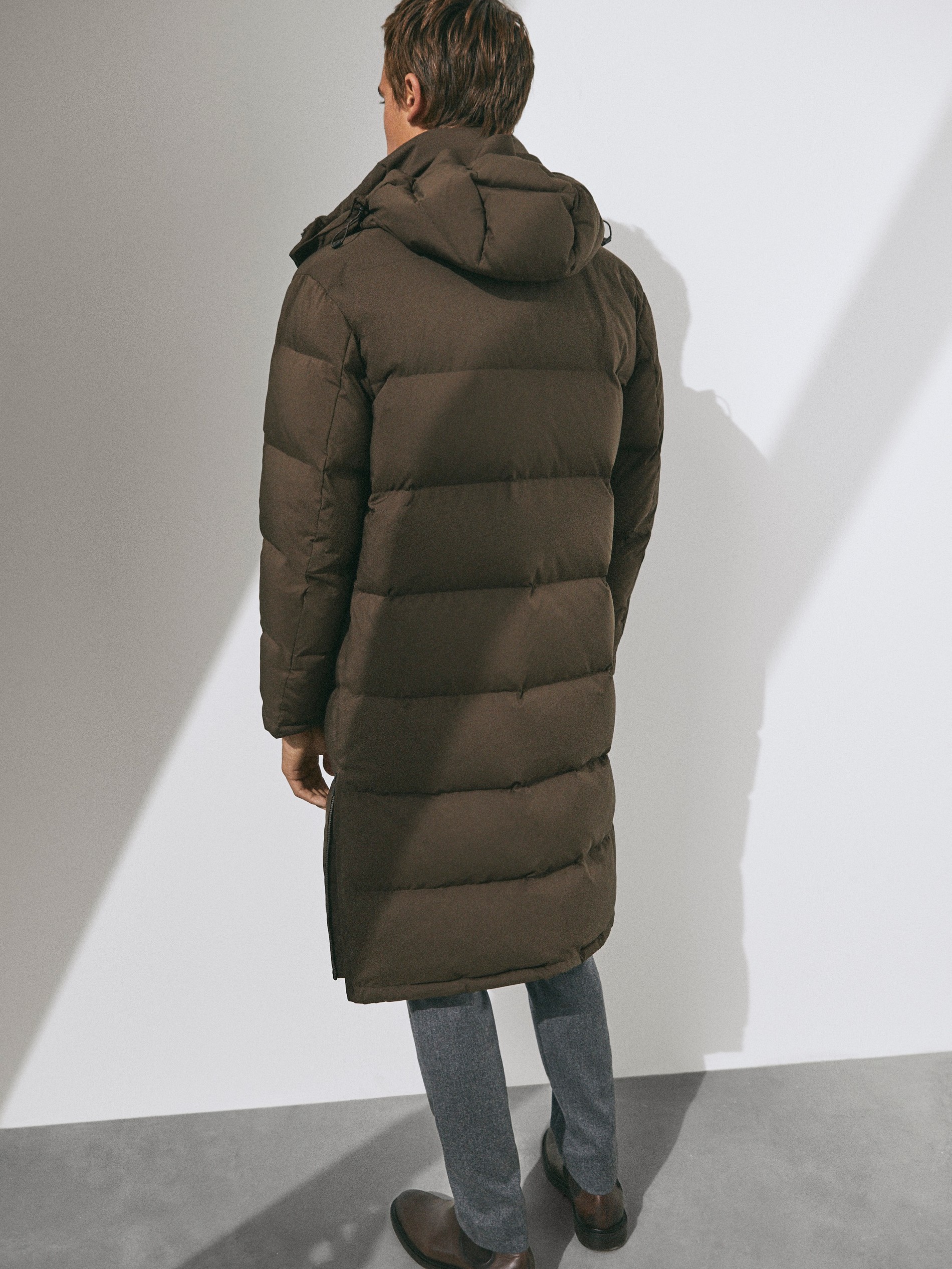 massimo dutti parka mens