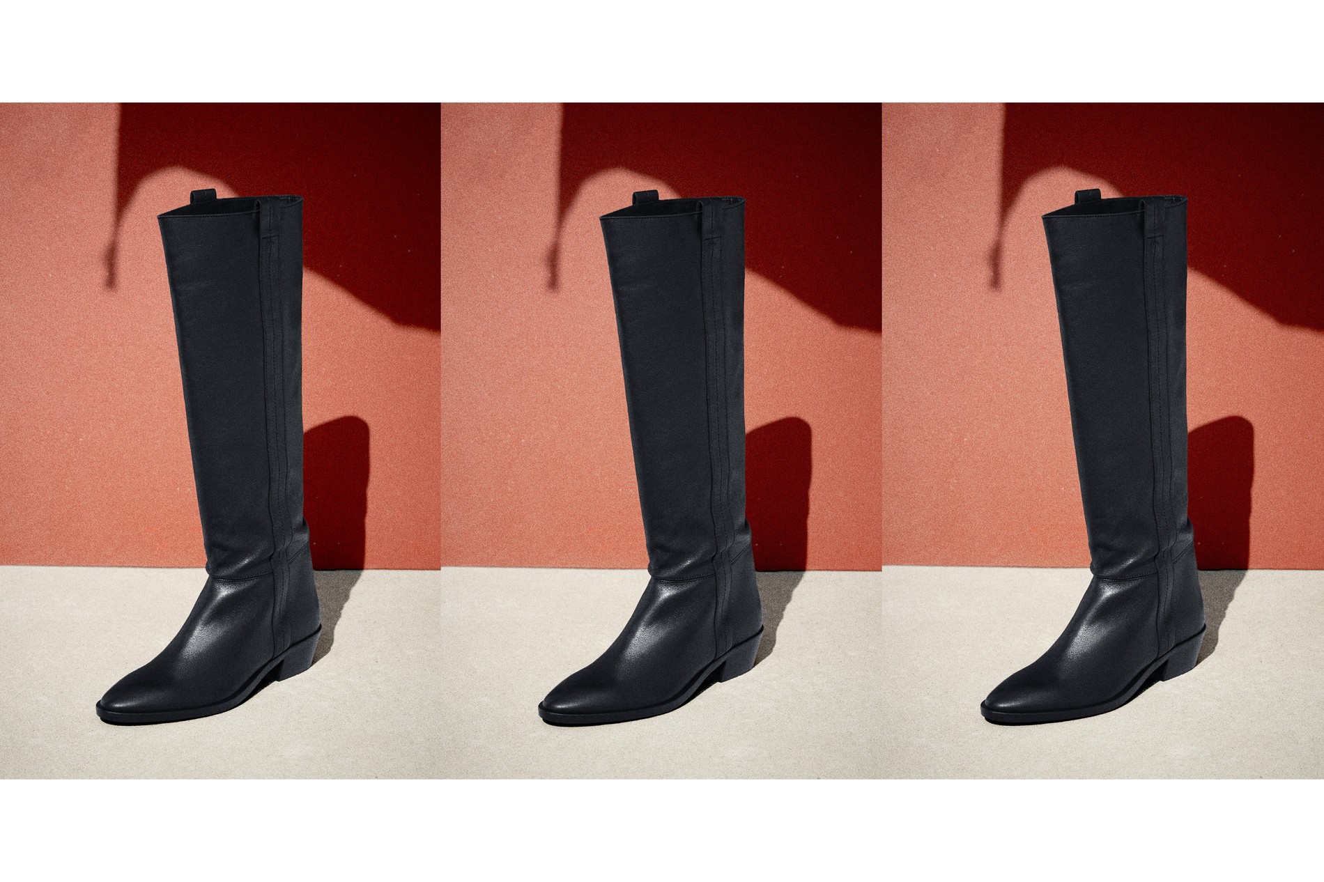 massimo dutti cowboy ankle boot